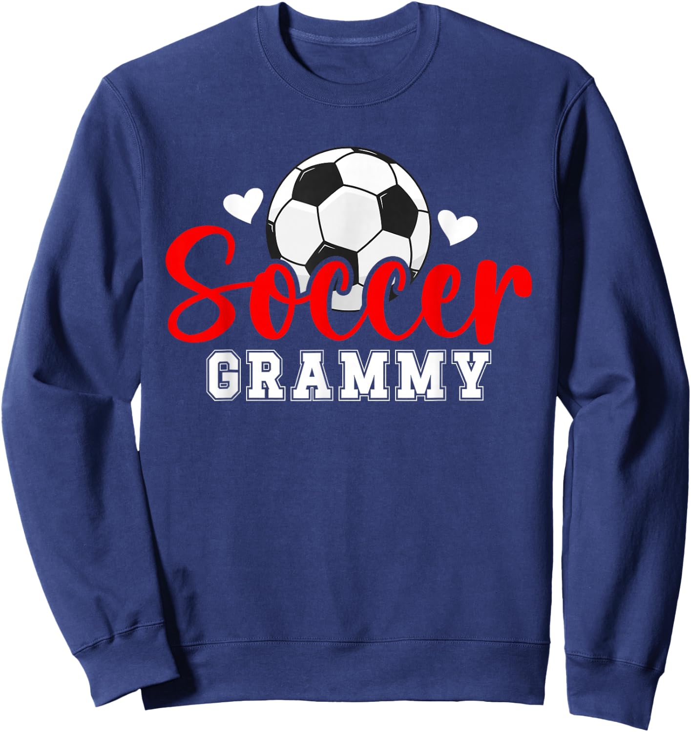 Soccer Grammy Grandma Grammy Of A Soccer Player Grammy Sweatshirt - Sweatshirt | Navy
