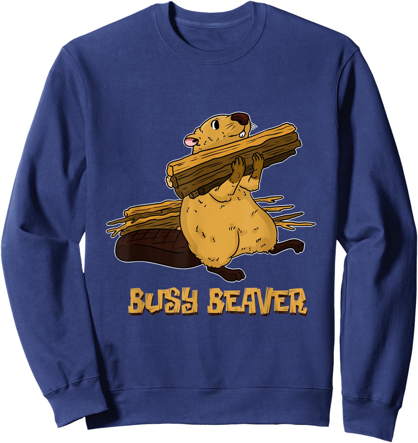 Busy Beaver Sweatshirt - Sweatshirt | Navy