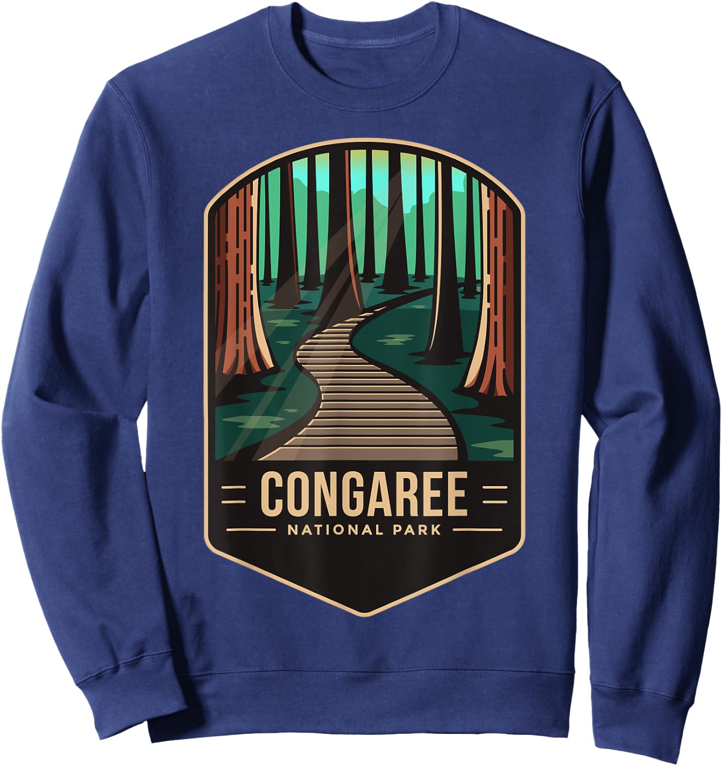 Congaree National Park 2003 South Carolina Sweatshirt - Sweatshirt | Navy
