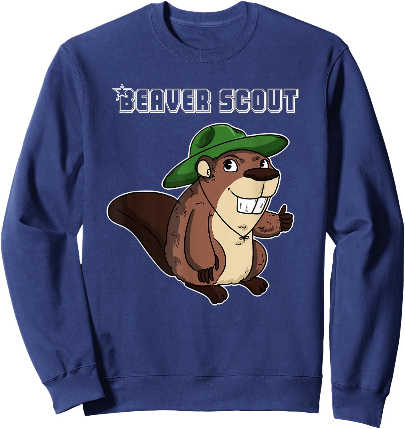 Beaver Scout Sweatshirt - Sweatshirt | Navy