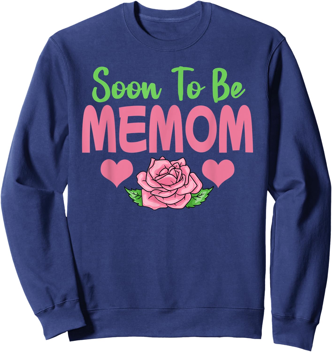 Soon To Be Memom Sweatshirt - Sweatshirt | Navy