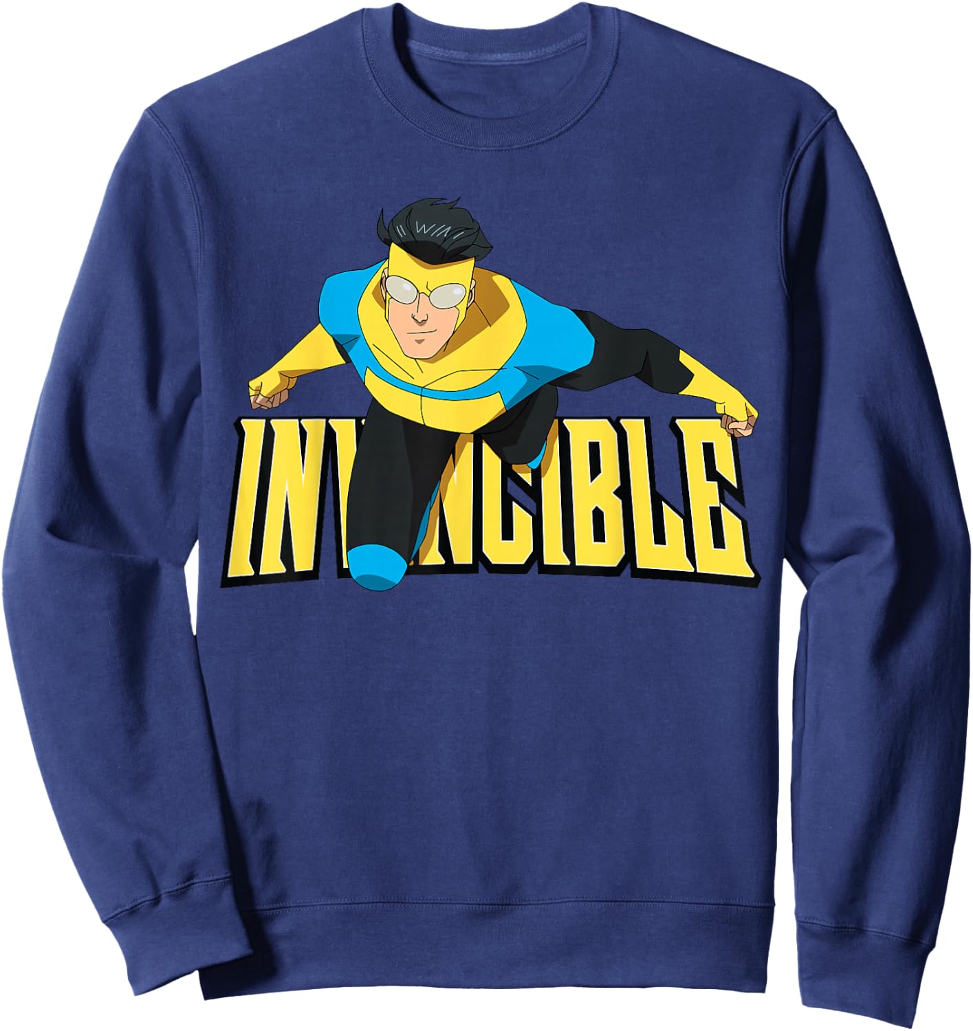 Invincible Animated - Invincible Sweatshirt - Sweatshirt | Navy