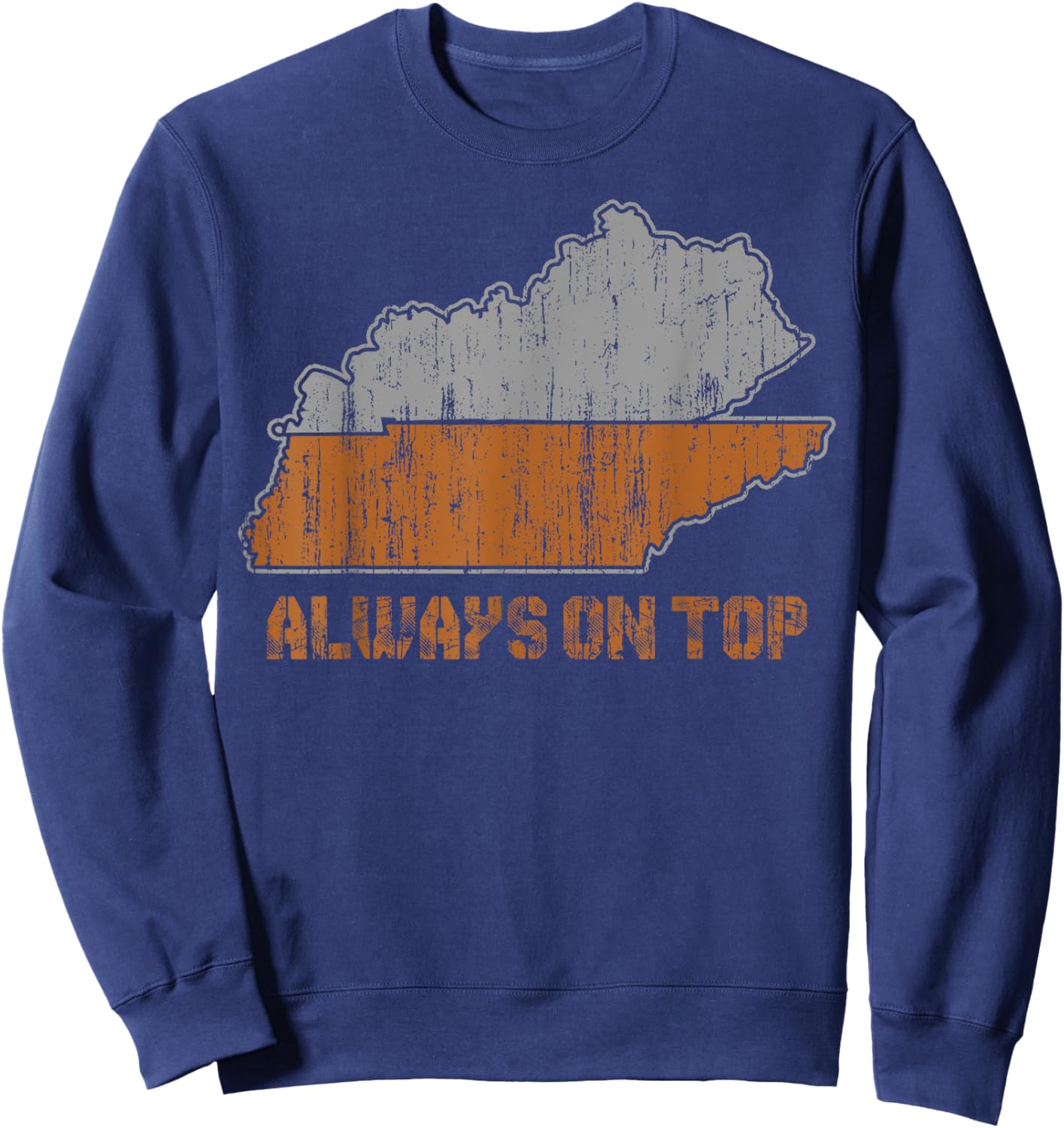 Always on top Kentucky Tennessee Sweatshirt - Sweatshirt | Navy