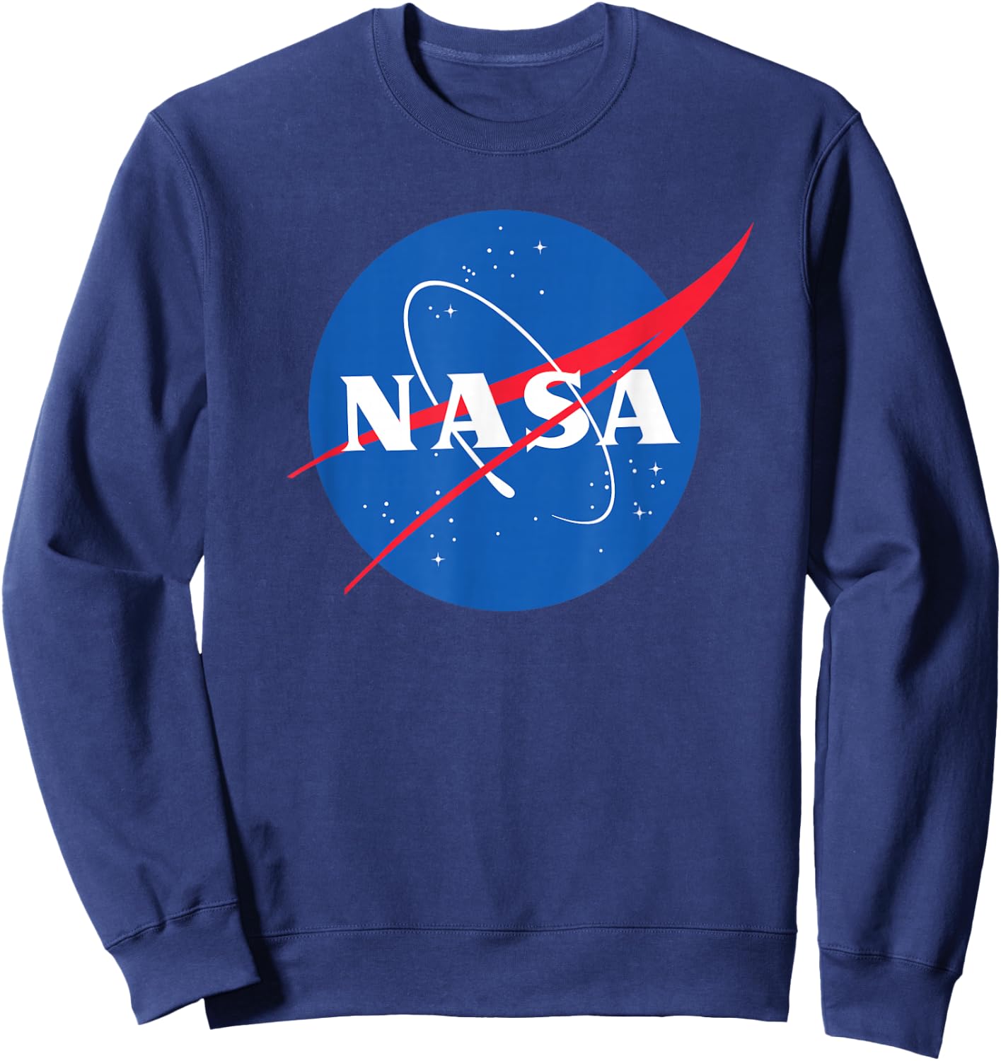 Major Future NASA Meatball - -Adults, Black, Short Sleeve, Small, Classic Fit, Cotton, Machine Wash Sweatshirt - Sweatshirt | Navy