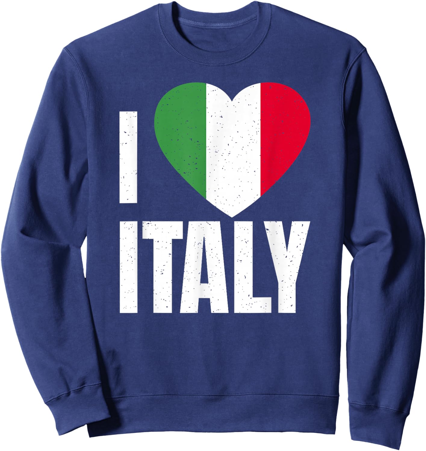 I love Italy Sweatshirt - Sweatshirt | Navy