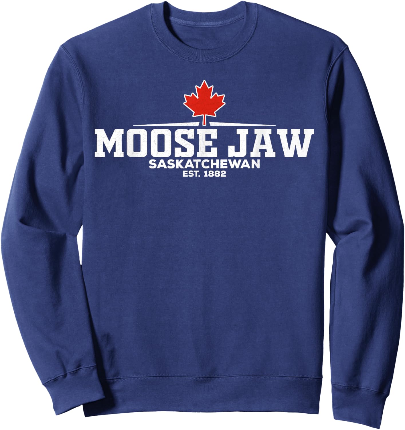 Moose Jaw Canada Sweatshirt - Sweatshirt | Navy