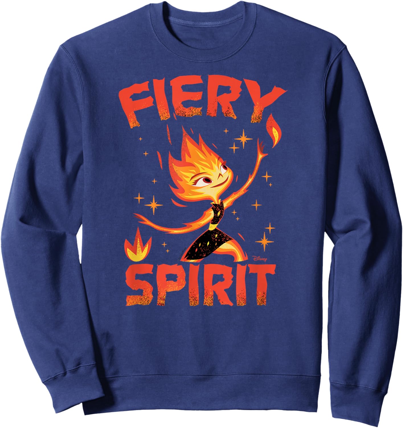 Elemental - Ember Fiery Spirit Sweatshirt - Sweatshirt | Navy
