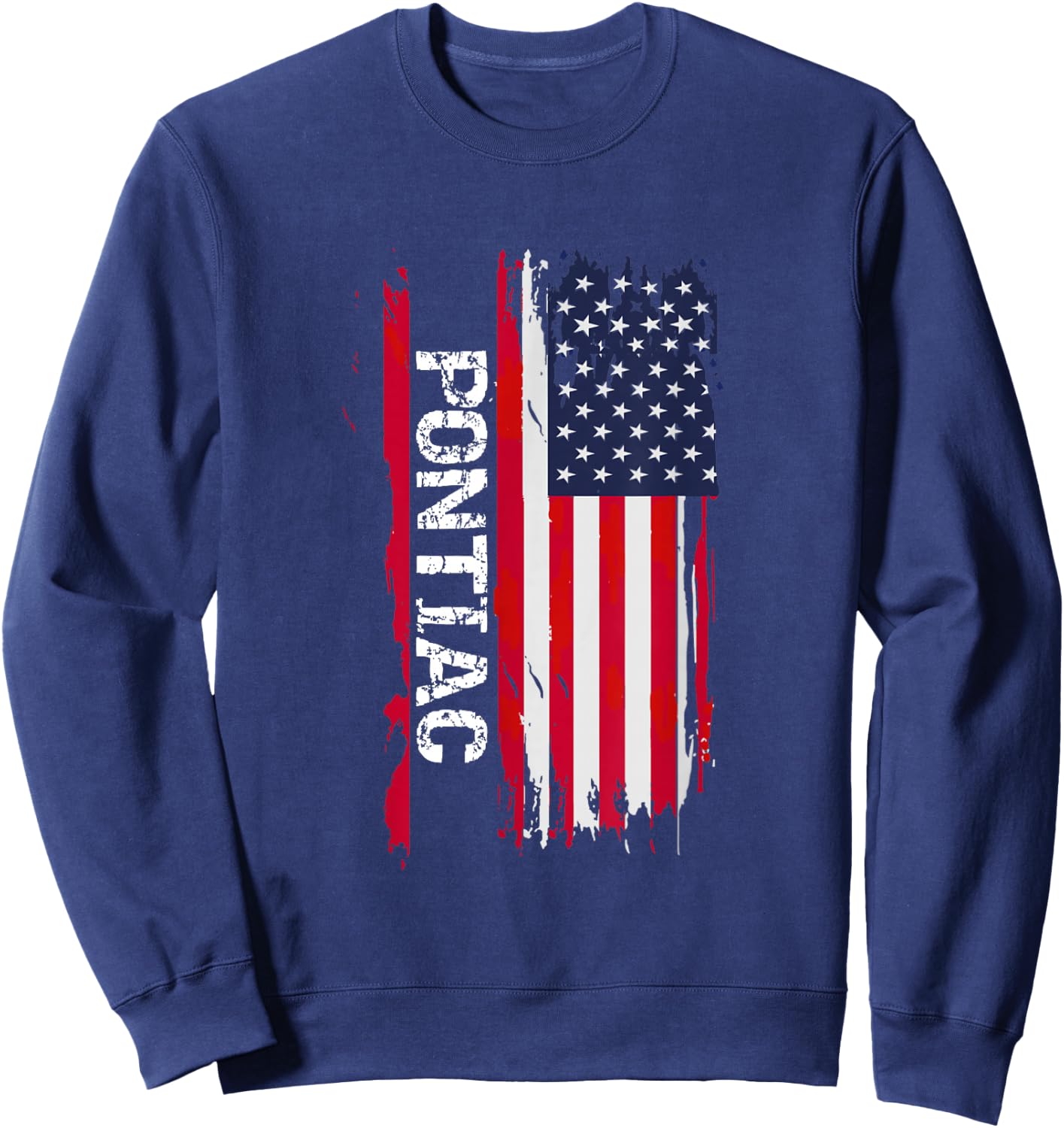 Pontiac City Sweatshirt - Sweatshirt | Navy