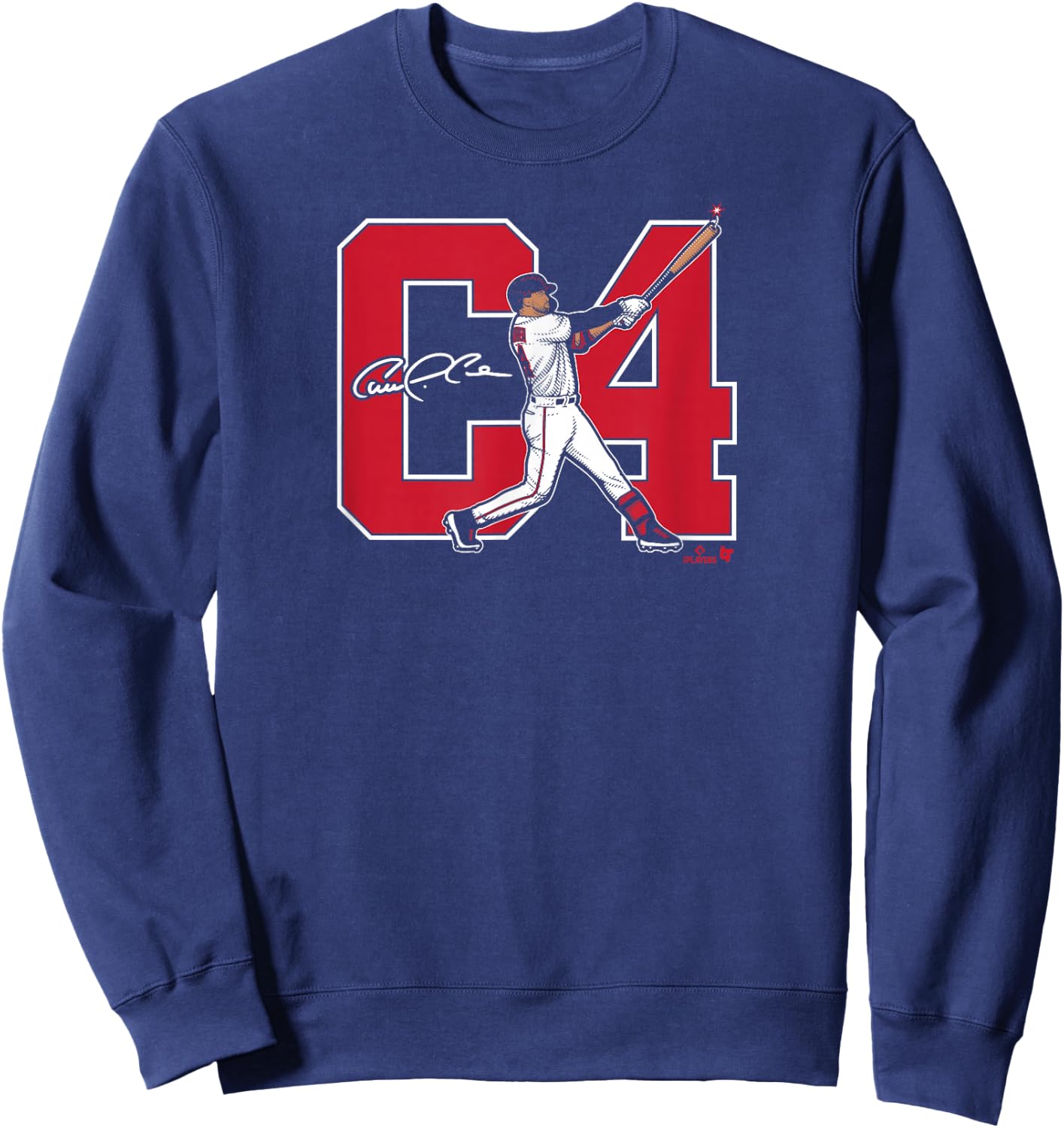 Carlos Correa - C4 - Minnesota Baseball Sweatshirt - Sweatshirt | Navy