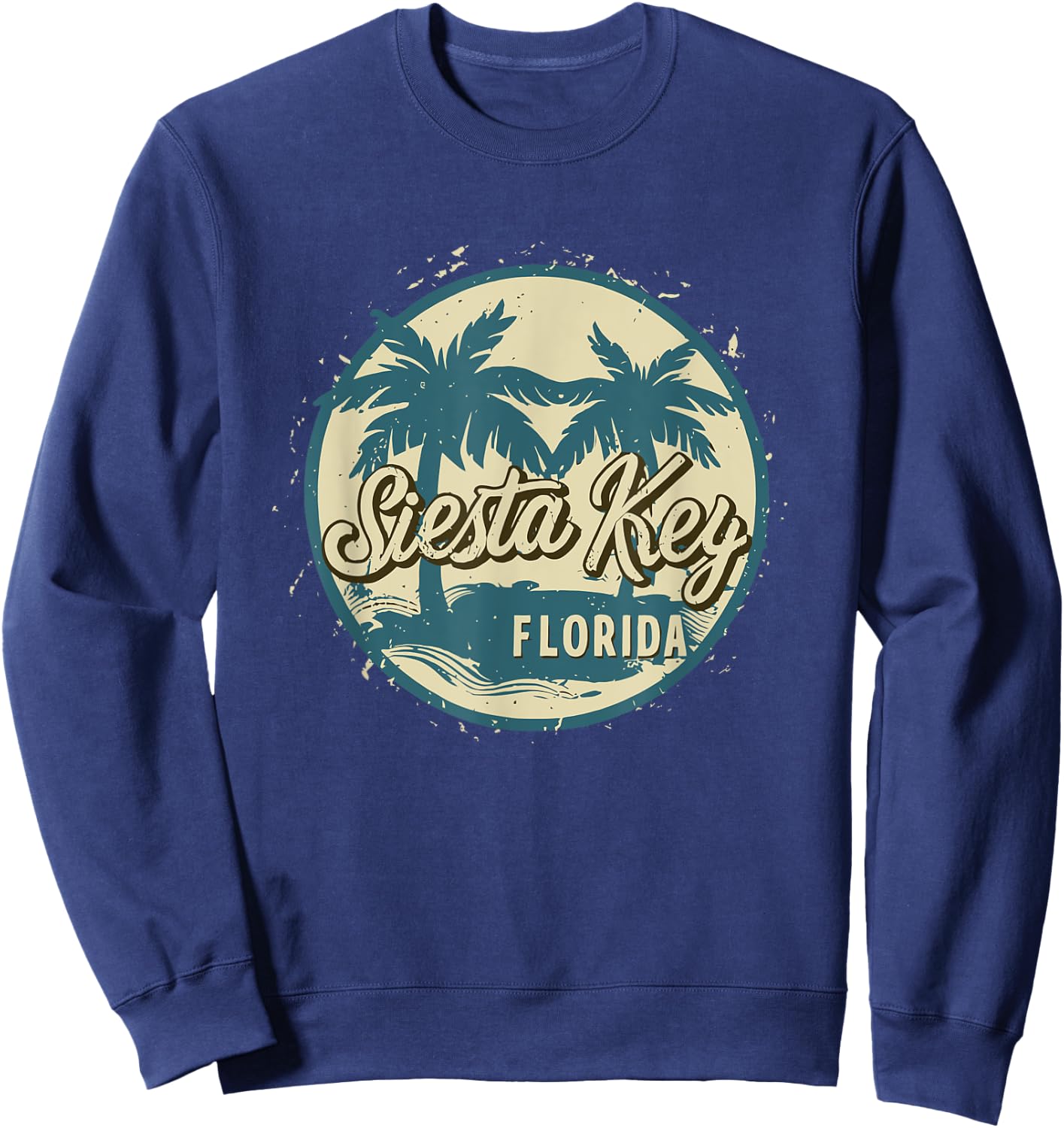 Siesta Key Florida Sweatshirt - Sweatshirt | Navy