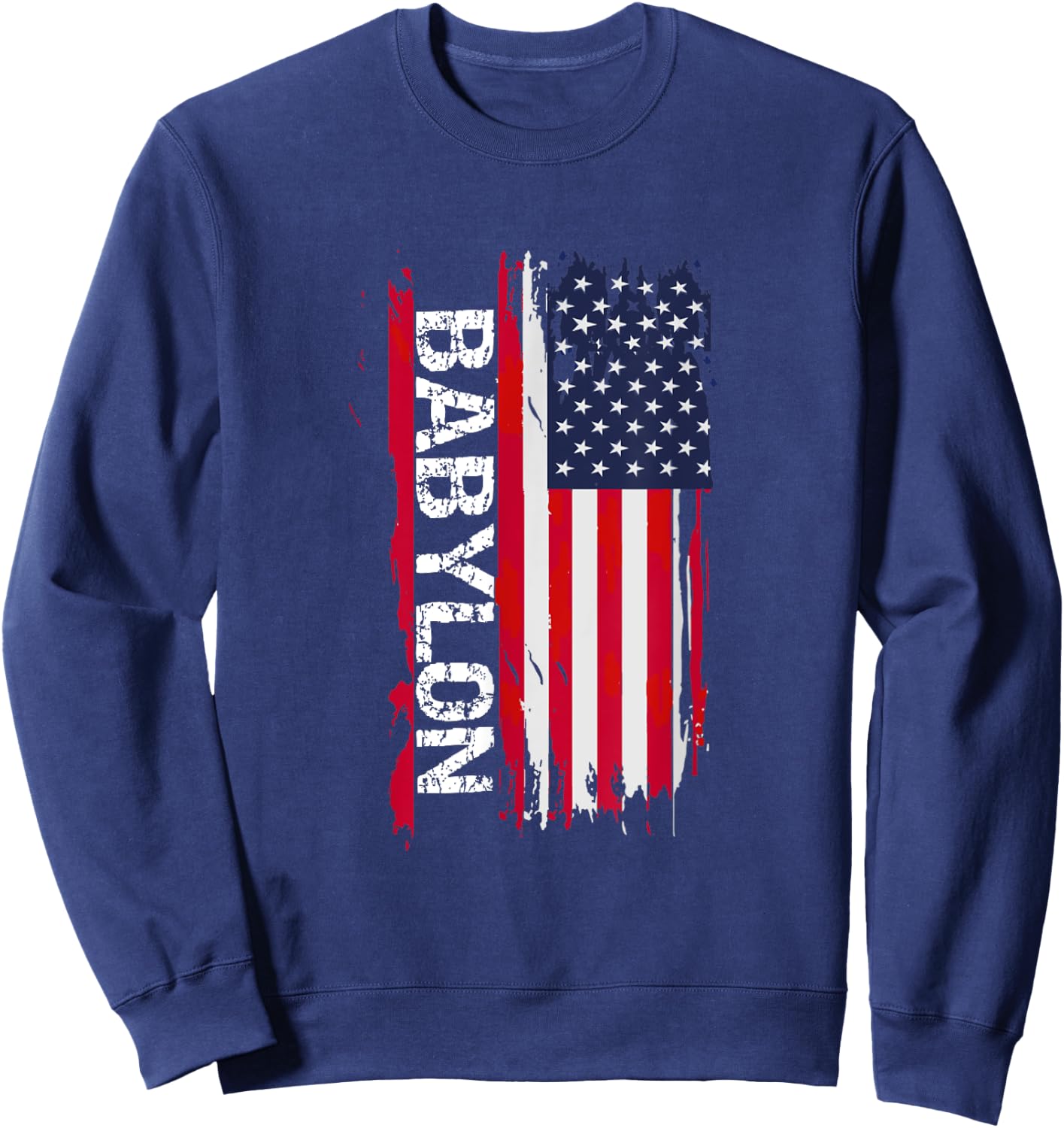 Babylon City Sweatshirt - Sweatshirt | Navy