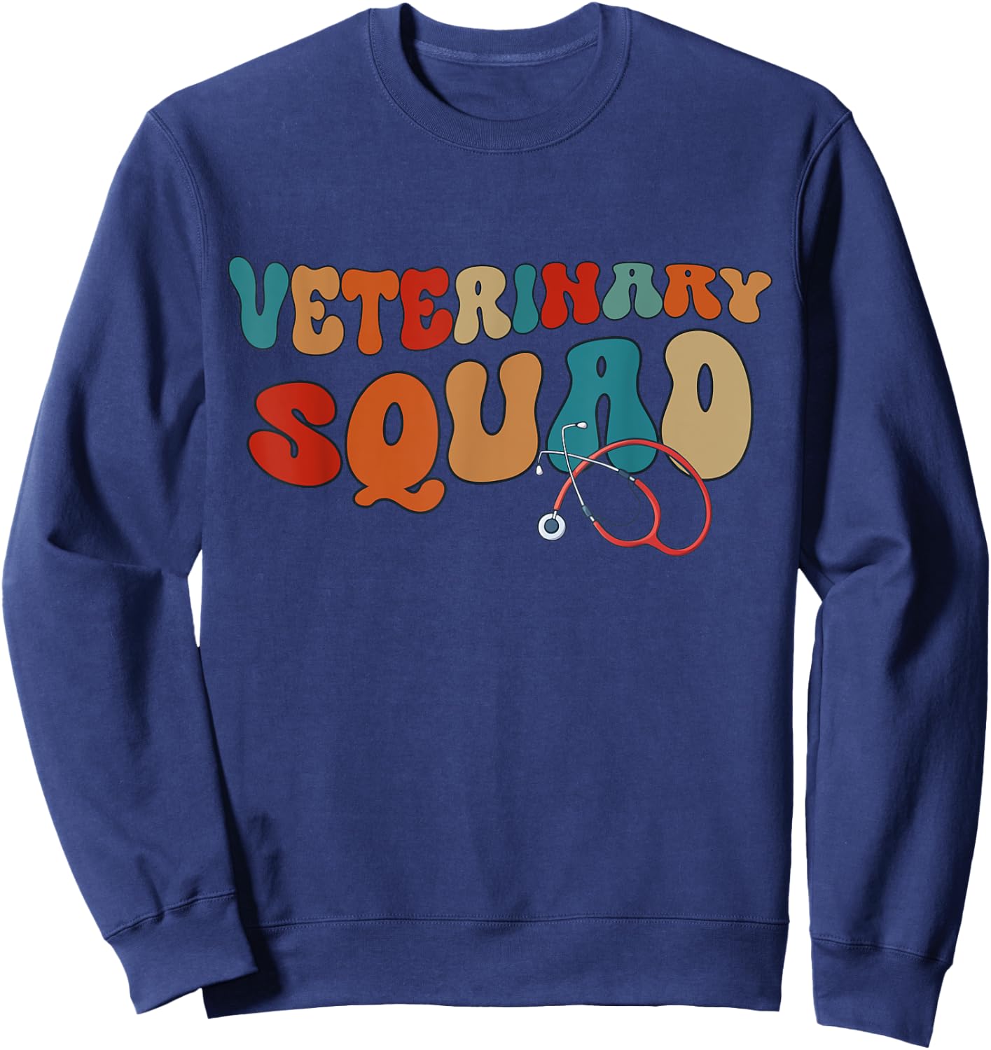 Veterinary Squad Design Veterinary Medicine Assistant Sweatshirt - Sweatshirt | Navy