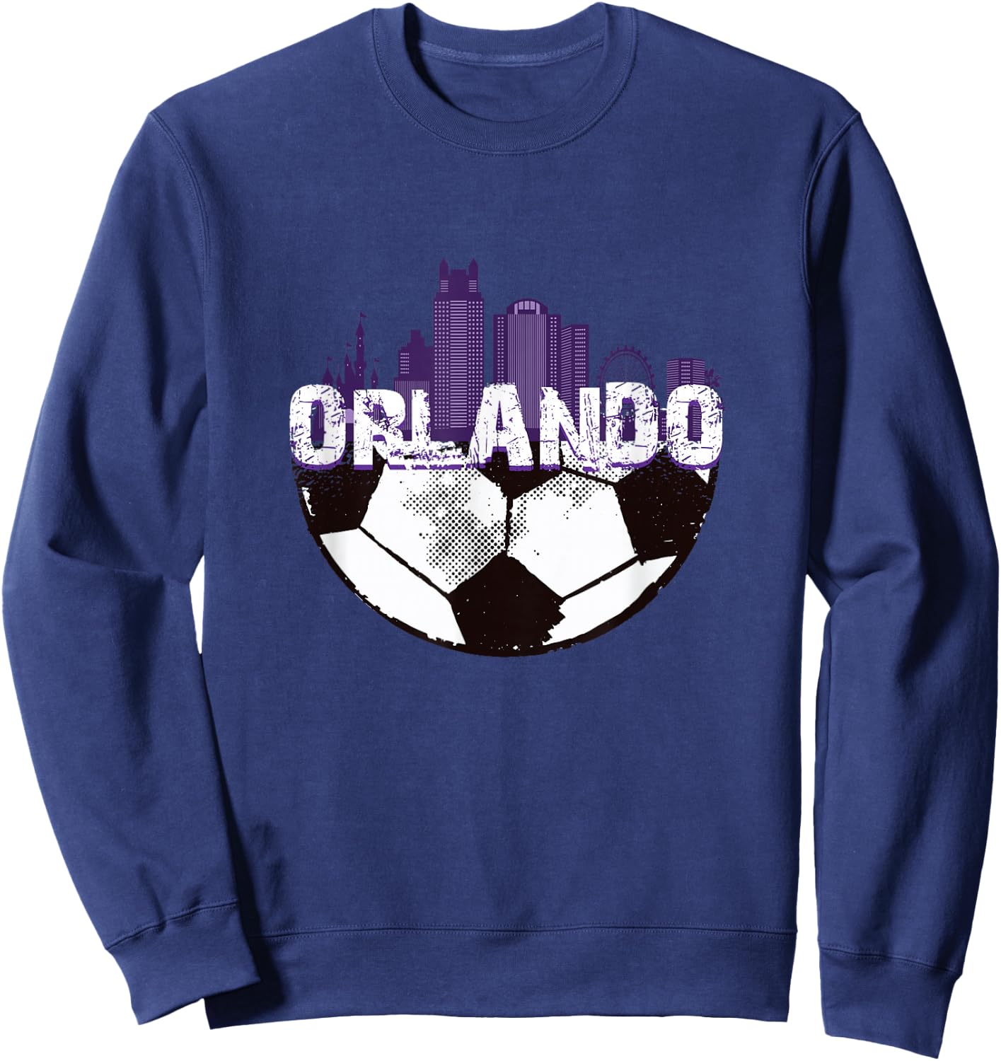 Orlando fan fc t shirt Sweatshirt - Sweatshirt | Navy
