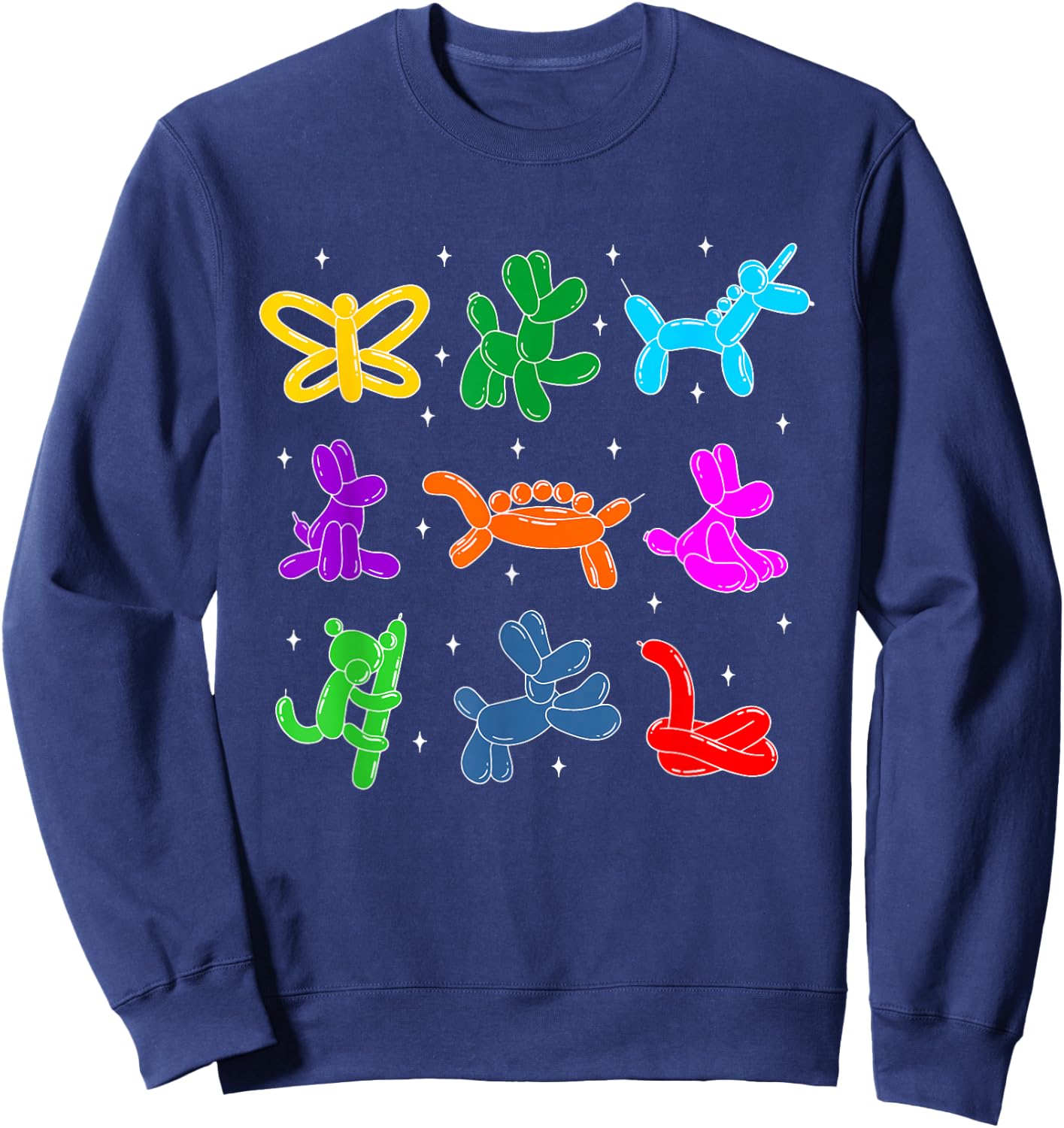 Balloon Animals Artist Entertainer Sweatshirt - Sweatshirt | Navy