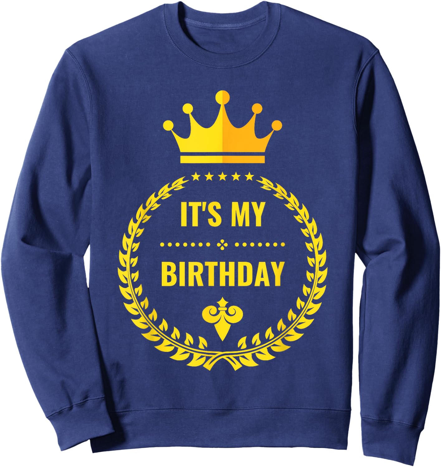 It's My Birthday Girls Boys Kids Party Outfit Sweatshirt - Sweatshirt | Navy