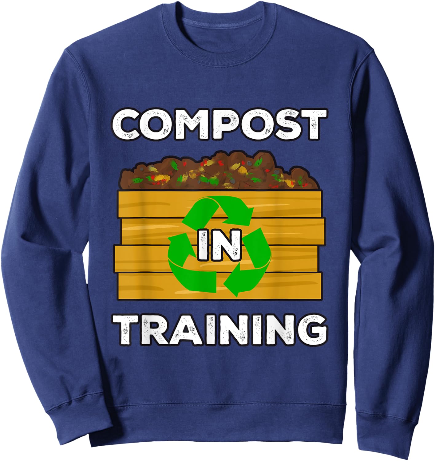 Compost In Training Sweatshirt - Sweatshirt | Navy