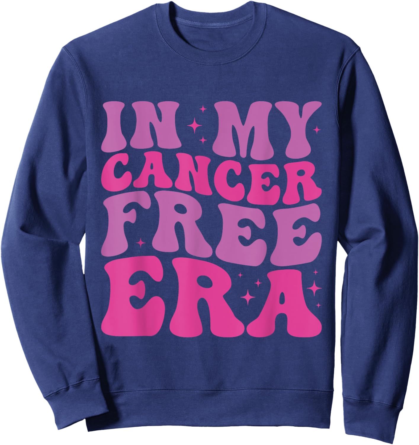 In My Cancer Free Era Sweatshirt - Sweatshirt | Navy