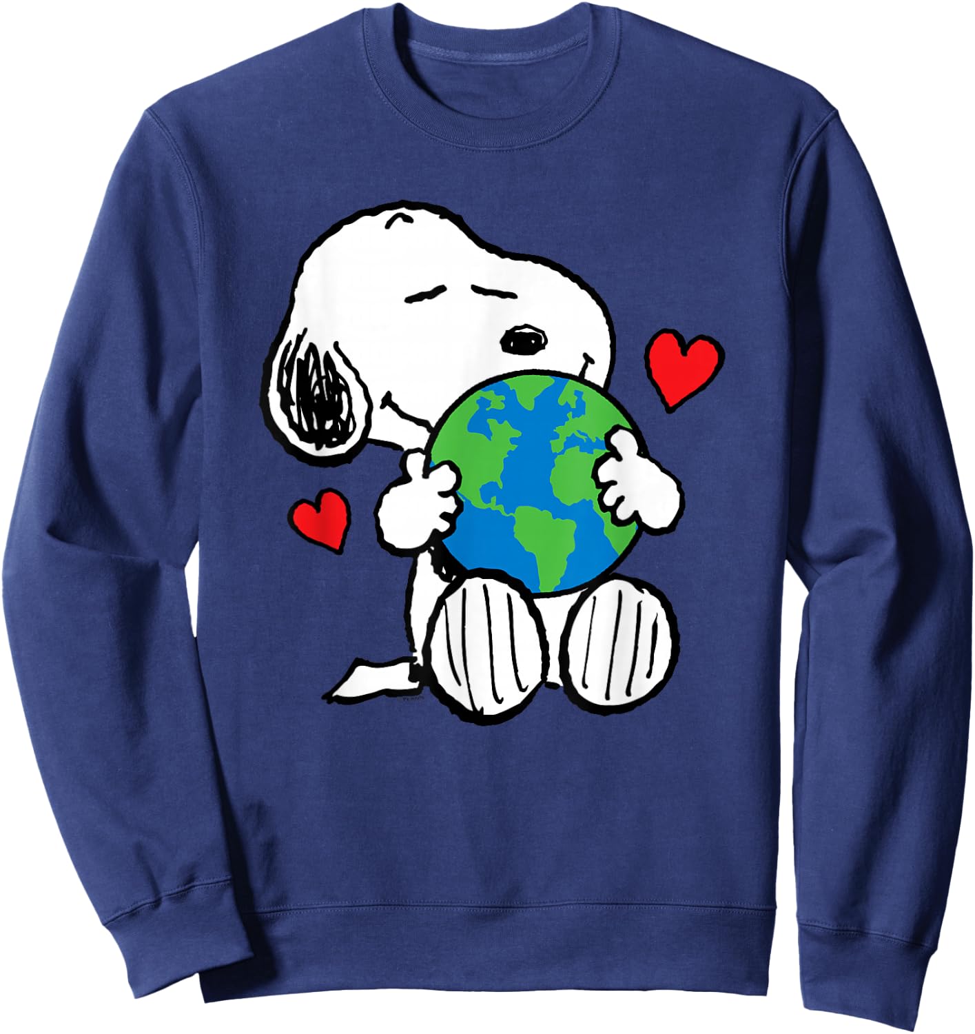 Peanuts Earth Day Sweatshirt - Sweatshirt | Navy