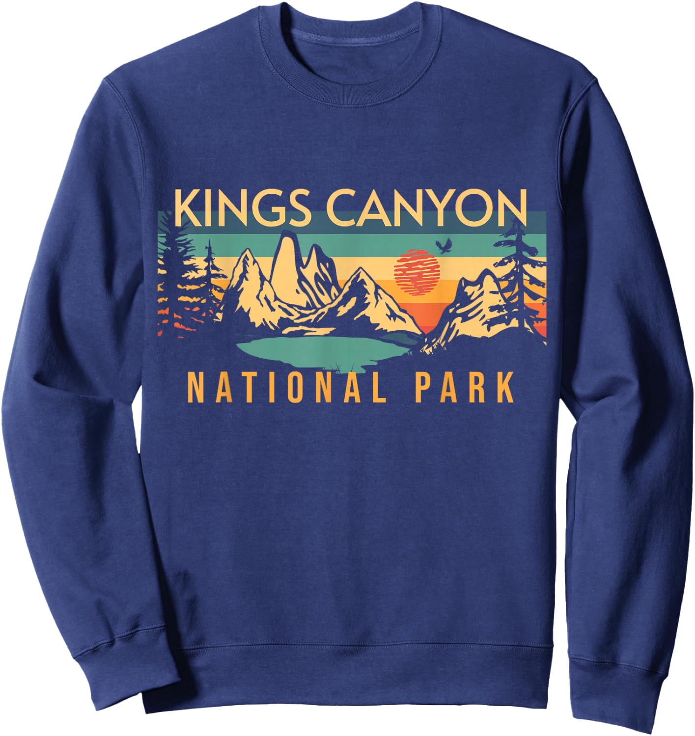Kings Canyon National Park Sweatshirt - Sweatshirt | Navy