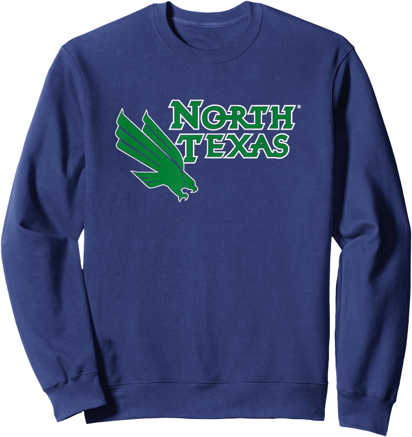 North Texas Mean Green | NCAA University of Merch | 1700EL11 Sweatshirt - Sweatshirt | Navy