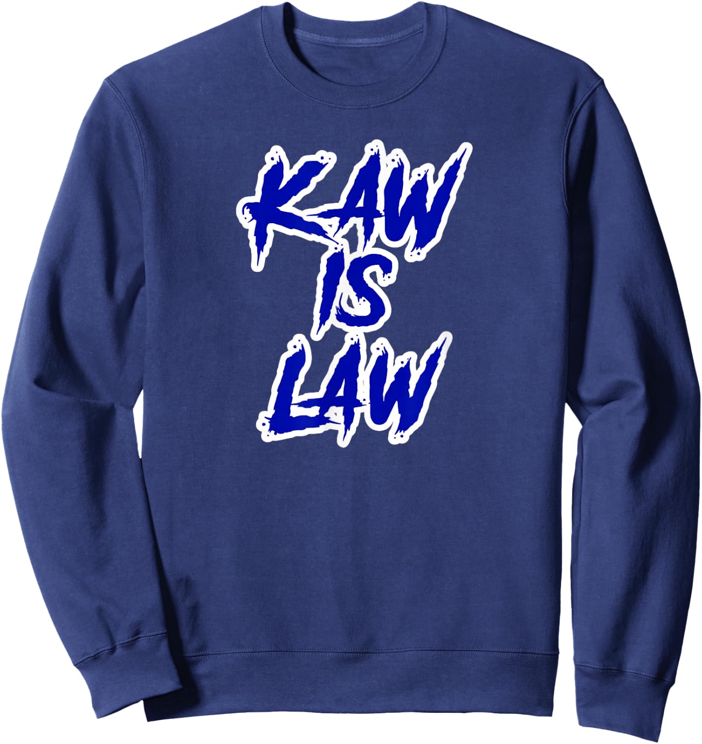KaKaw is Law Battlehawks St. Louis Football Tailgate Sweatshirt - Sweatshirt | Navy