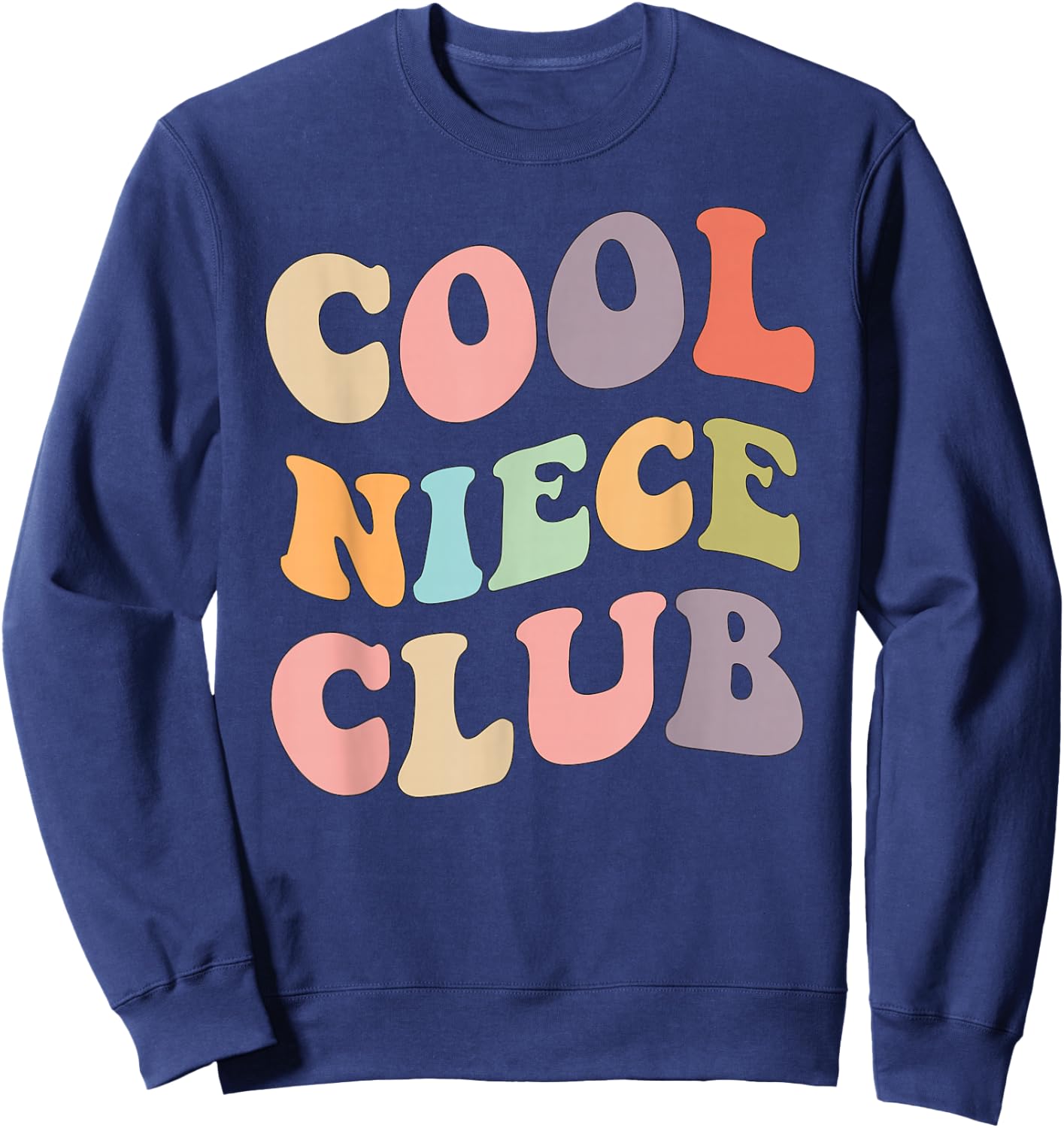 Cool Niece Club- Family Matching graphics Sweatshirt - Sweatshirt | Navy