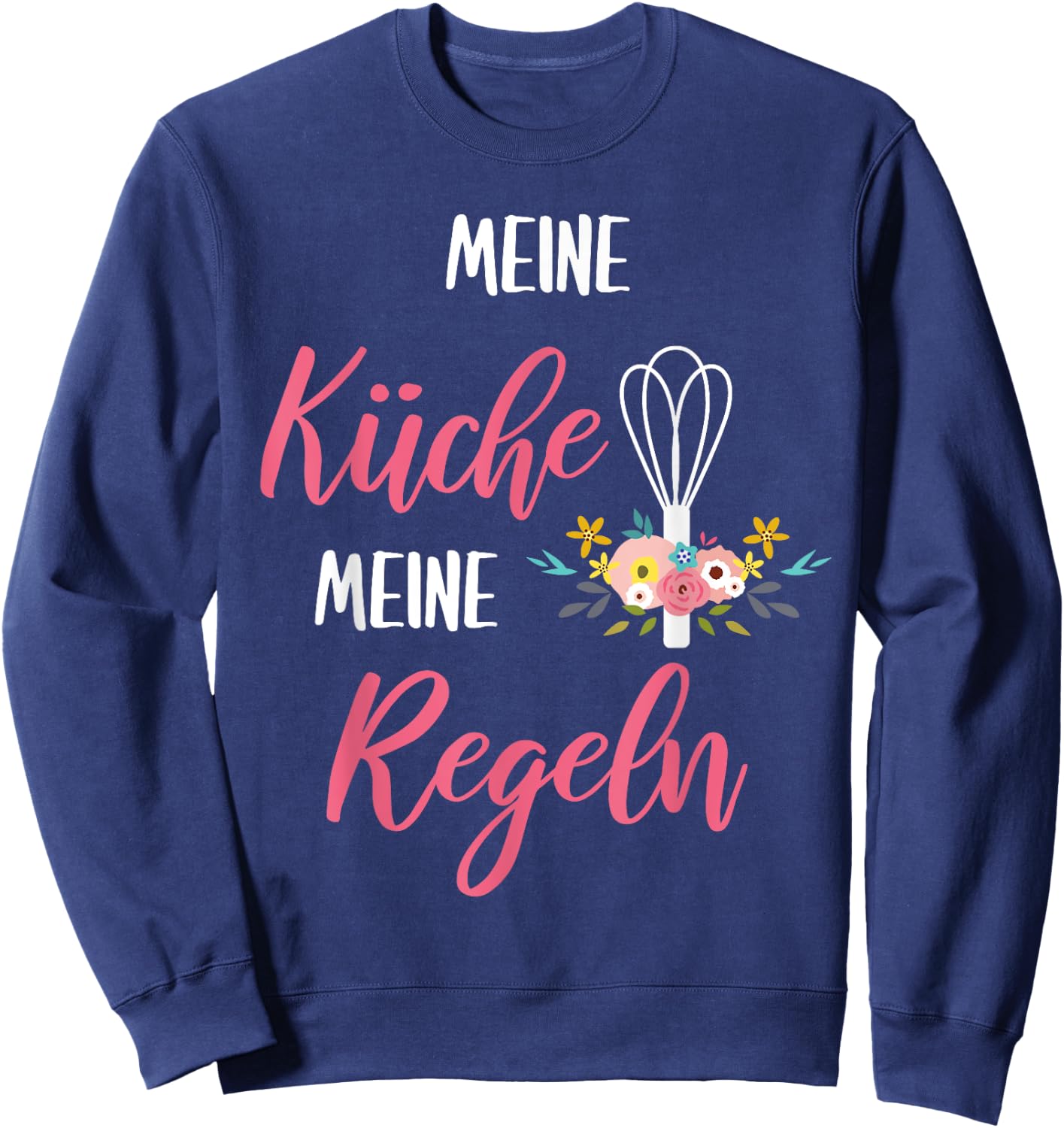 My Kitchen My Rules - Funny Chef Chef Sweatshirt - Sweatshirt | Navy