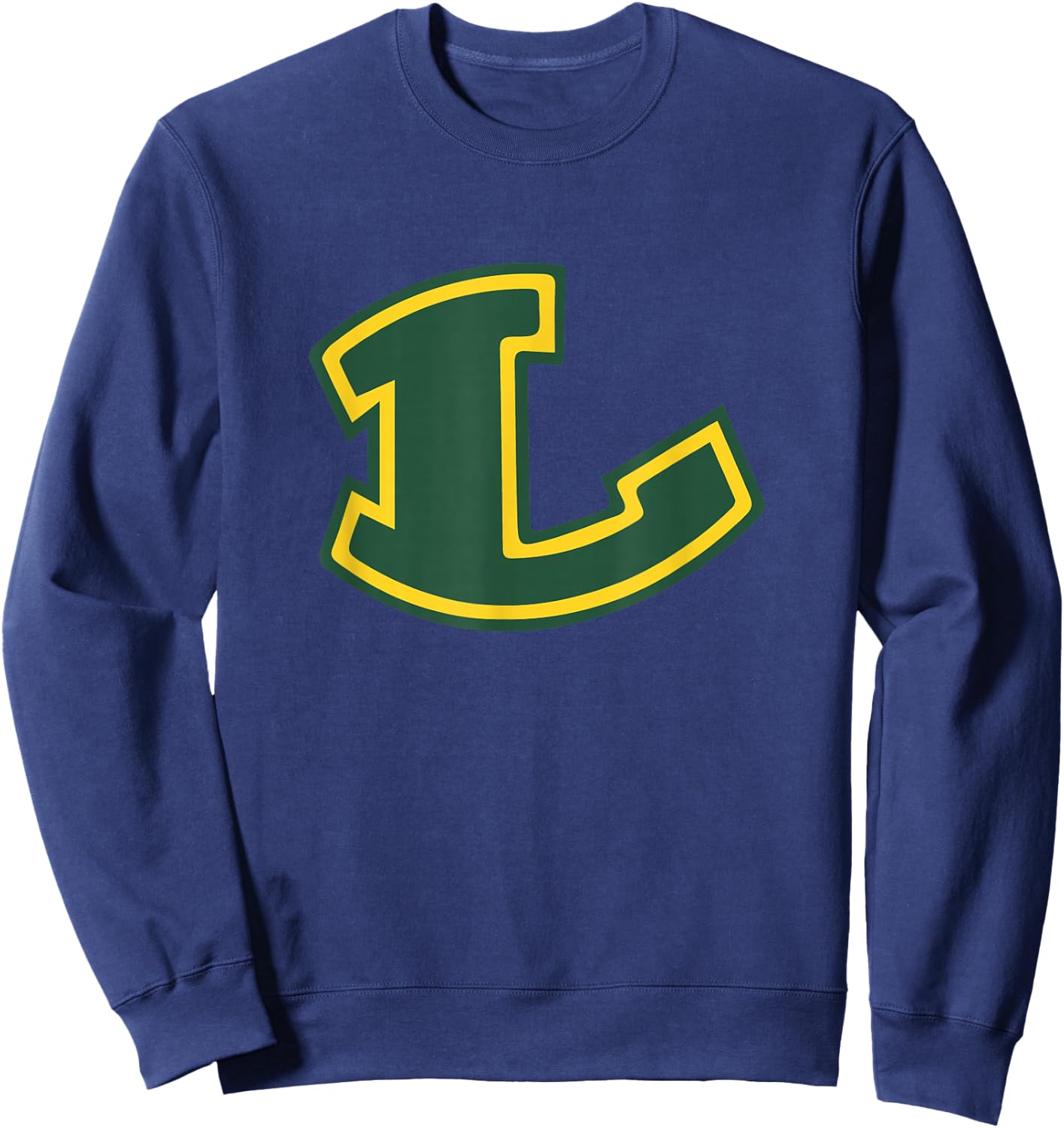 Longview Lobos Football L Design Sweatshirt - Sweatshirt | Navy