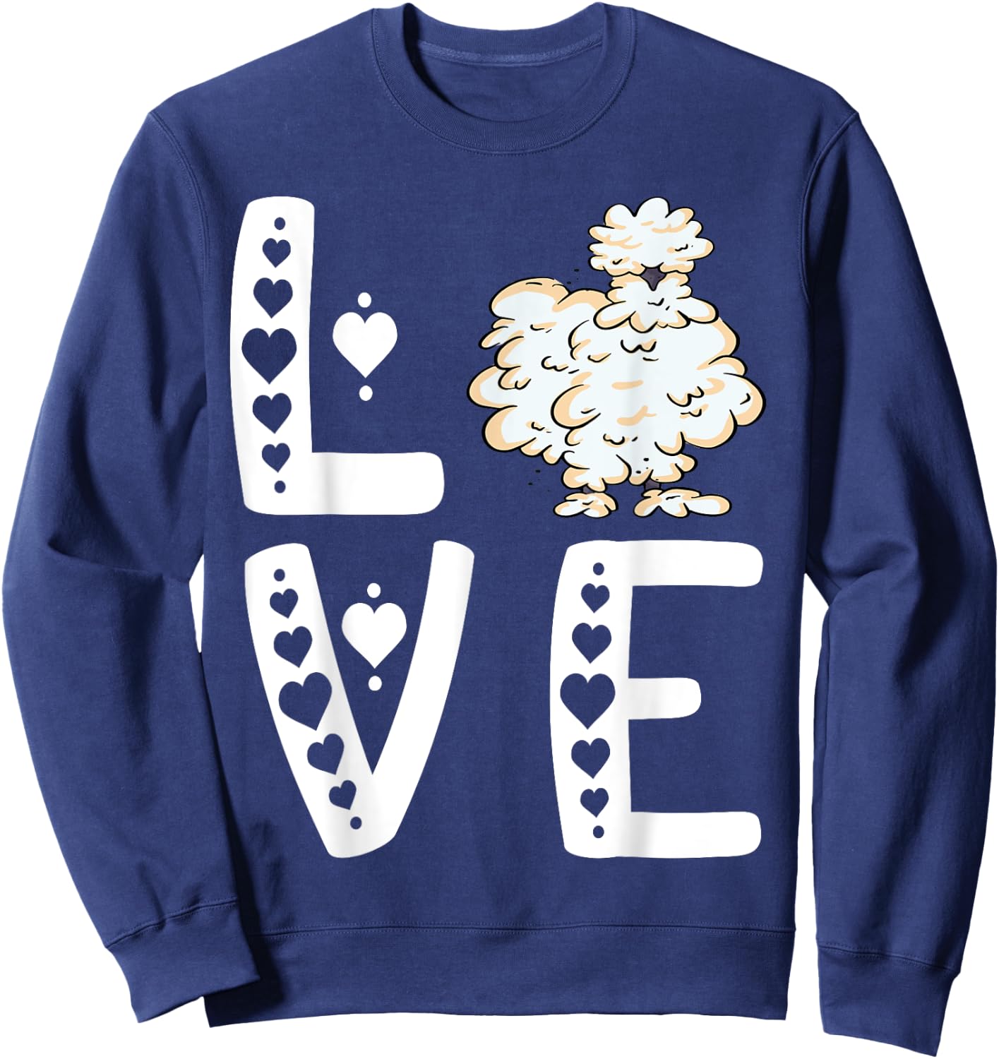 Silkie Chicken Love Silkie Chicken Lover Silky Chicken Sweatshirt - Sweatshirt | Navy