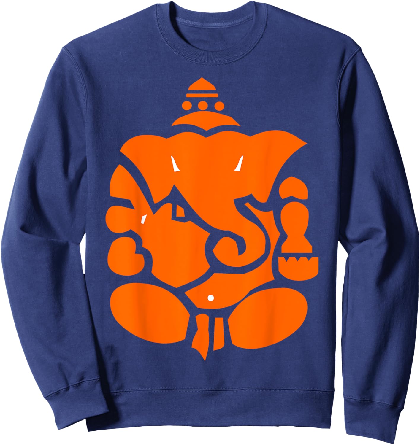 Hindu God Ganesha Ganesh Sweatshirt - Sweatshirt | Navy