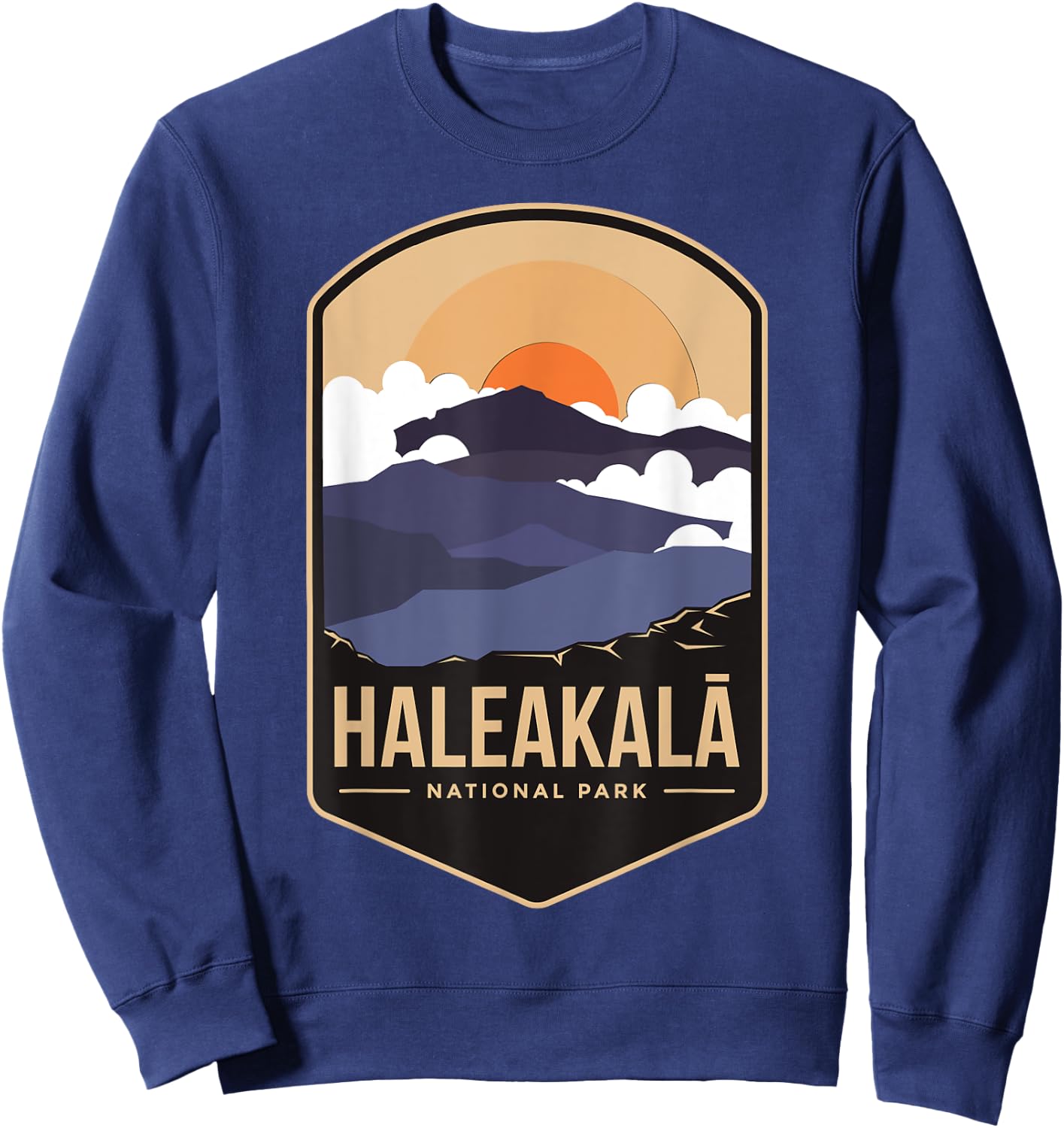 Haleakala National Park 1961 Hawaii Sweatshirt - Sweatshirt | Navy