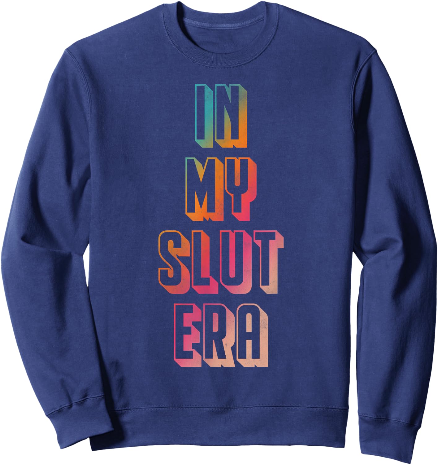In my slut era Sweatshirt - Sweatshirt | Navy