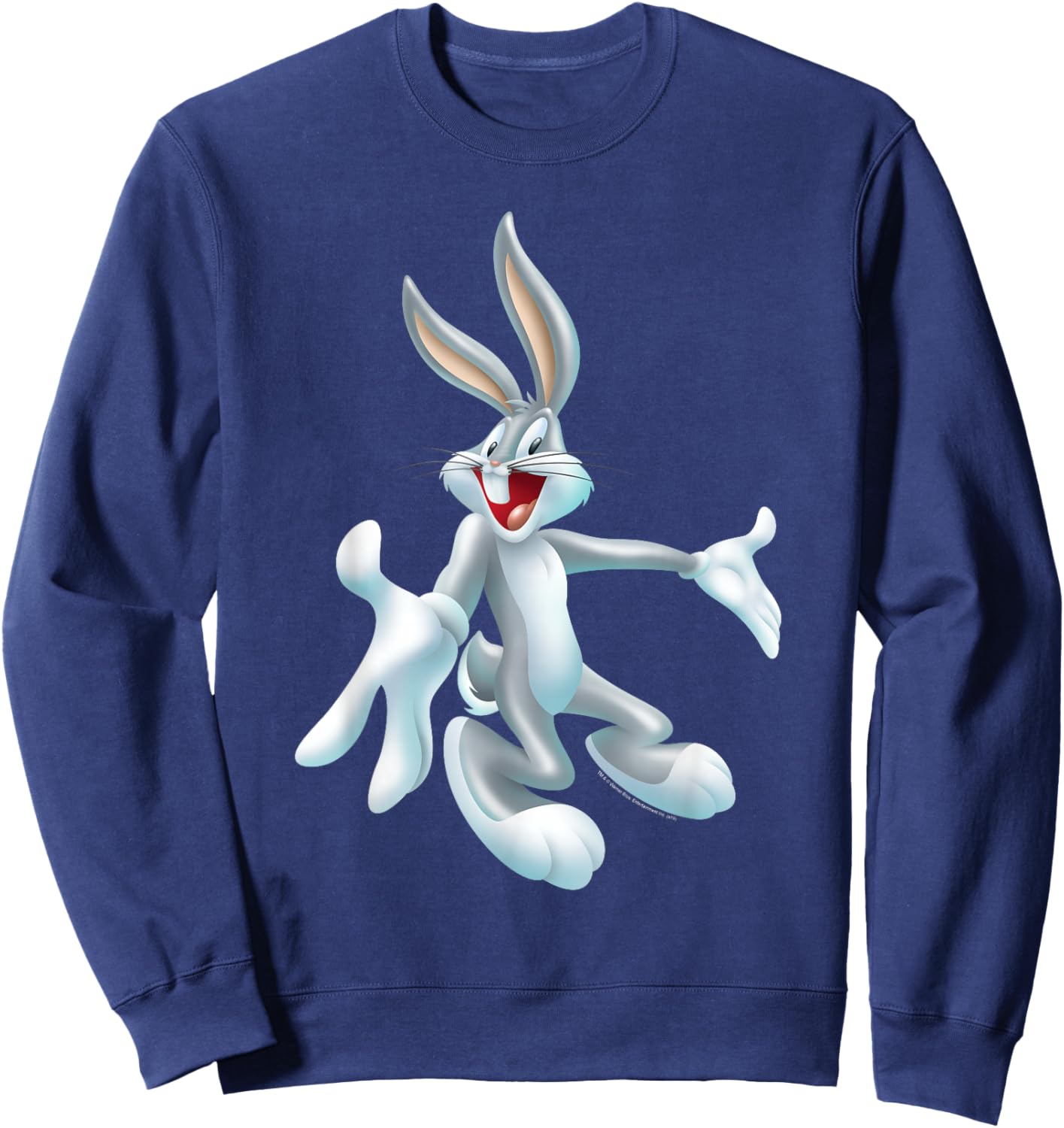 Looney Tunes Bugs Bunny Airbrushed Sweatshirt - Sweatshirt | Navy