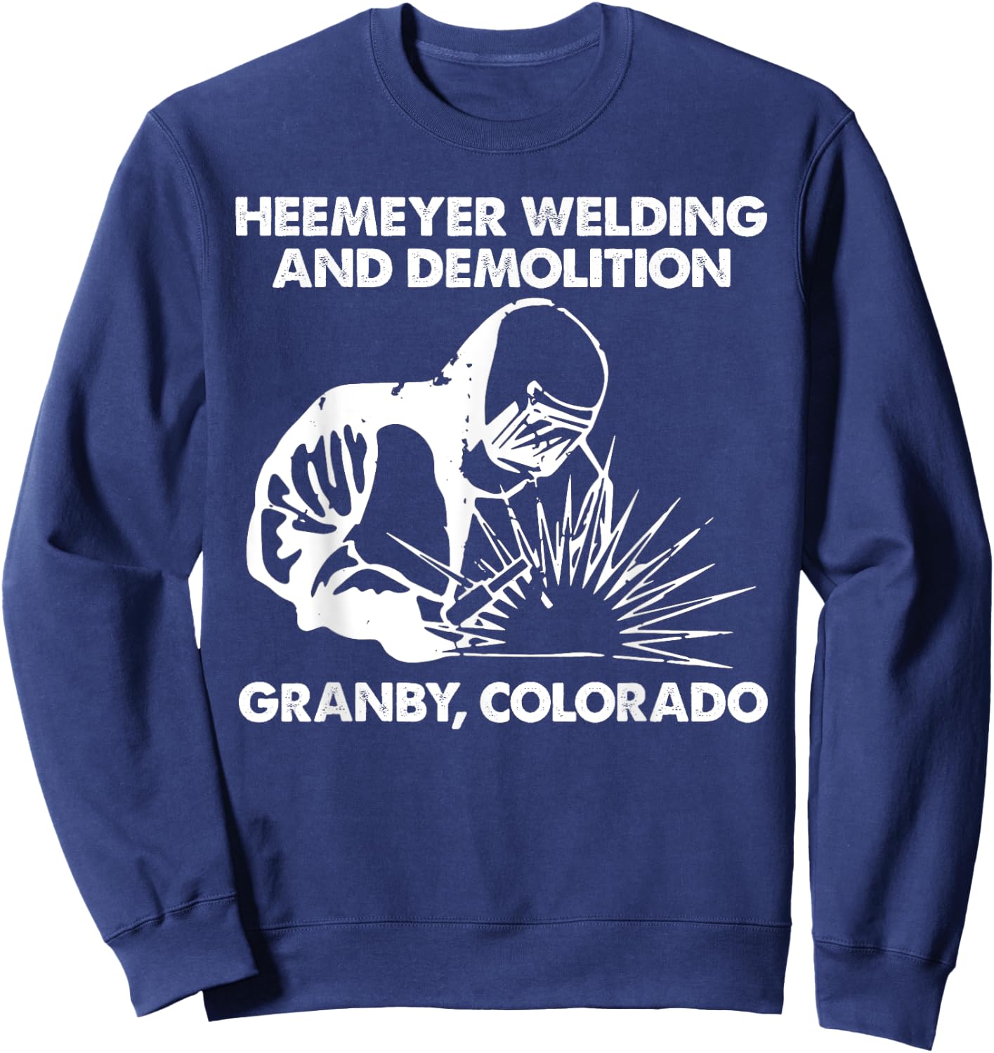 Heemeyer Welding And Demolition Grandby Sweatshirt - Sweatshirt | Navy
