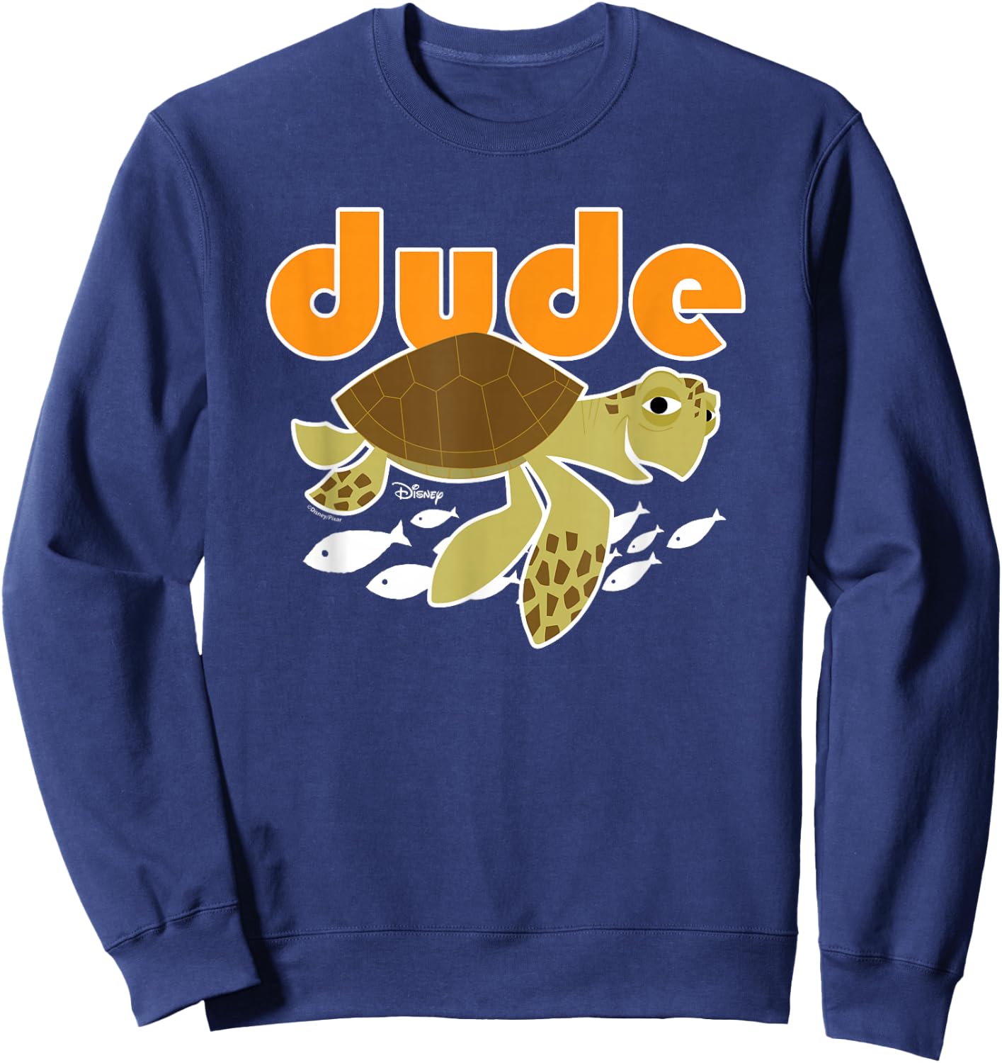 Finding Nemo - Crush Turtle Dude Sweatshirt - Sweatshirt | Navy