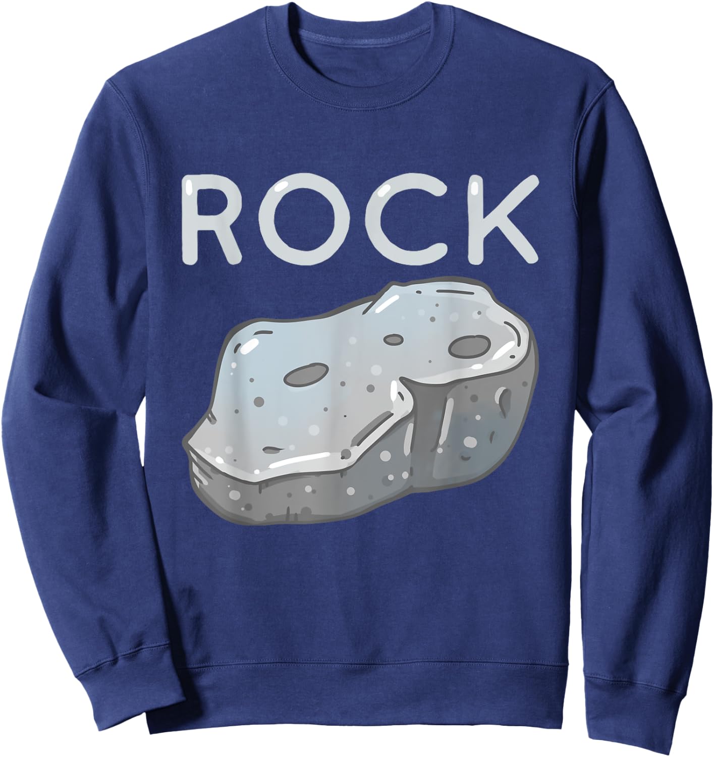 Rock Paper Scissors Matching Halloween Costumes Sweatshirt - Sweatshirt | Navy