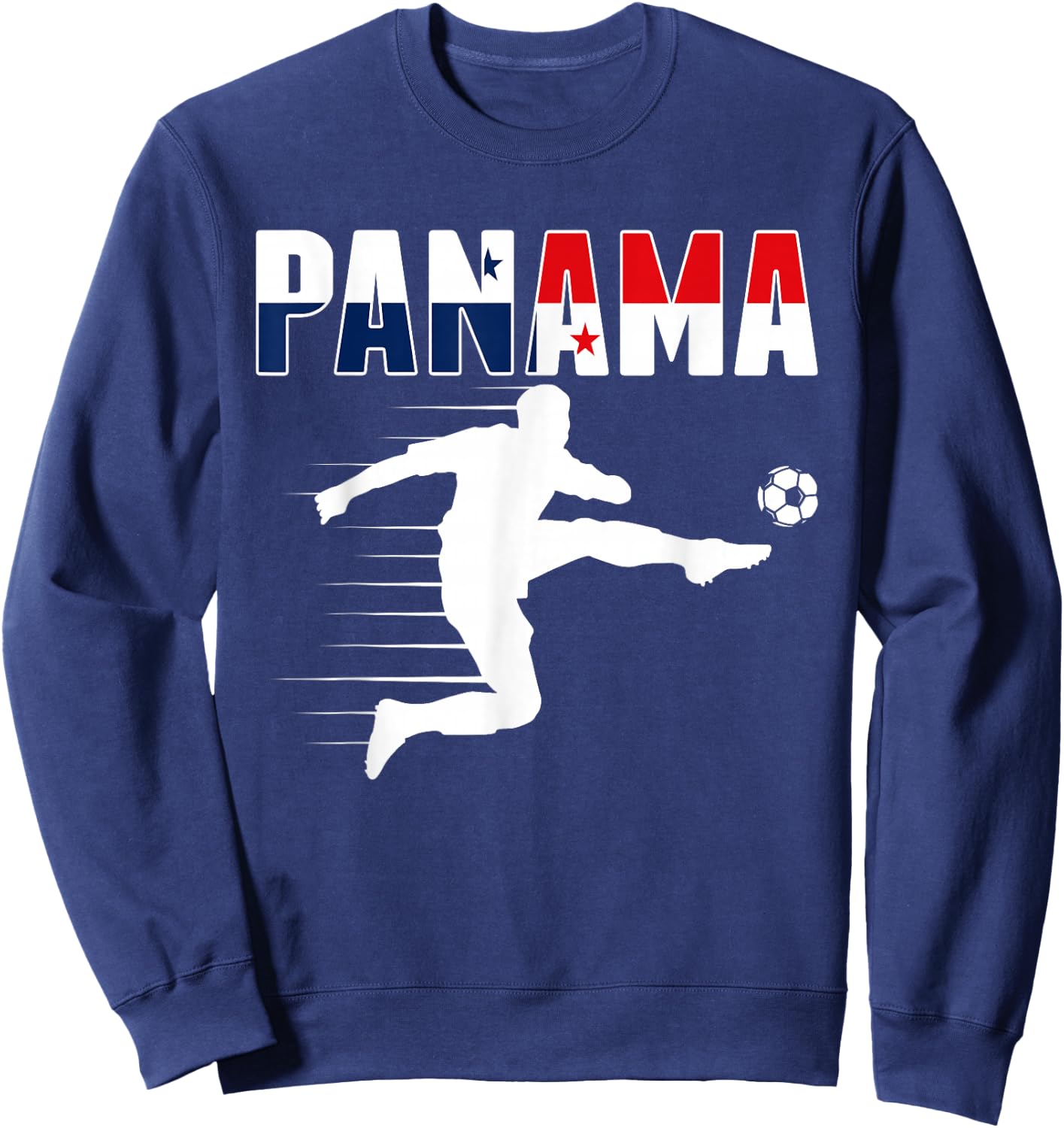 Panama Soccer Lovers Jersey Support Panamanian Football Team Sweatshirt - Sweatshirt | Navy