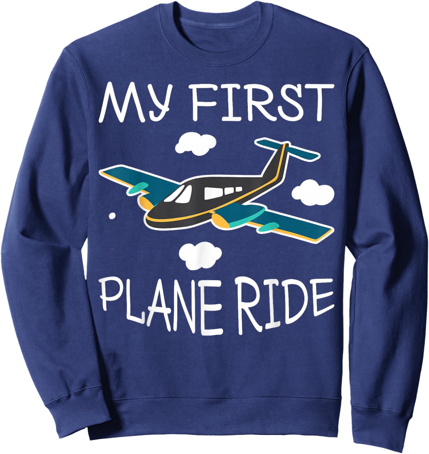 My First Plane Ride Sweatshirt - Sweatshirt | Navy