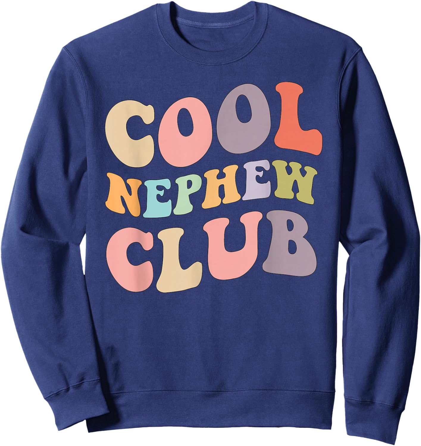 Cool Nephew Club Family Matching Design Sweatshirt - Sweatshirt | Navy