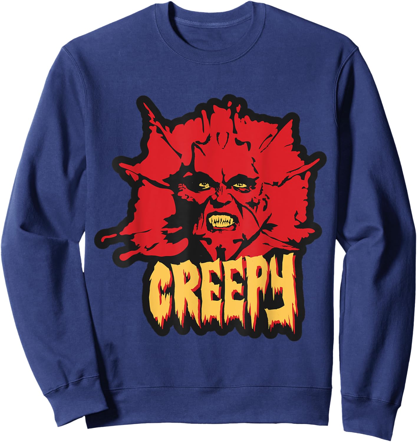 Jeepers Creepers Creepy Sweatshirt - Sweatshirt | Navy