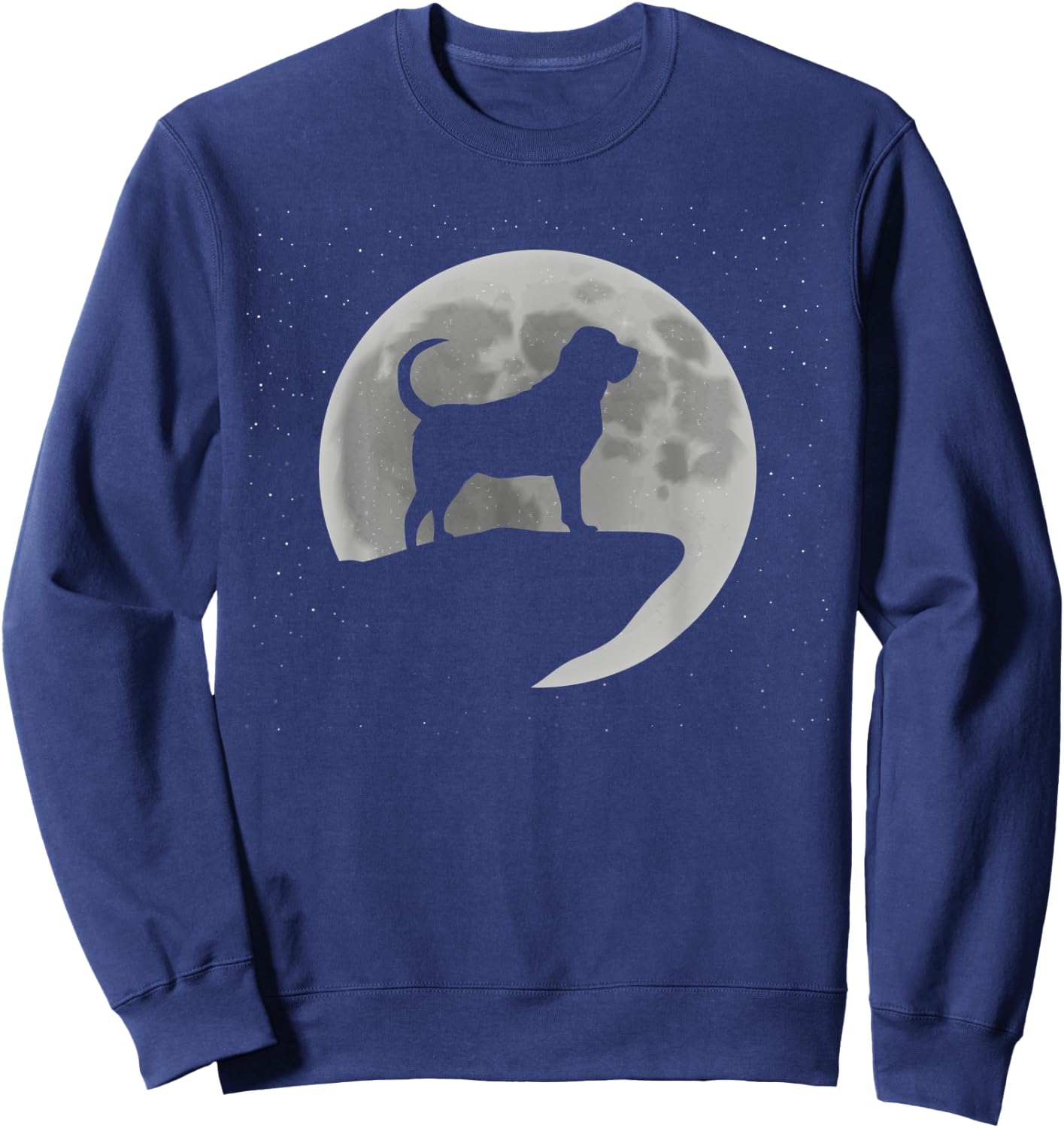 Fila Brasileiro Dog Moon Halloween Women Sweatshirt - Sweatshirt | Navy