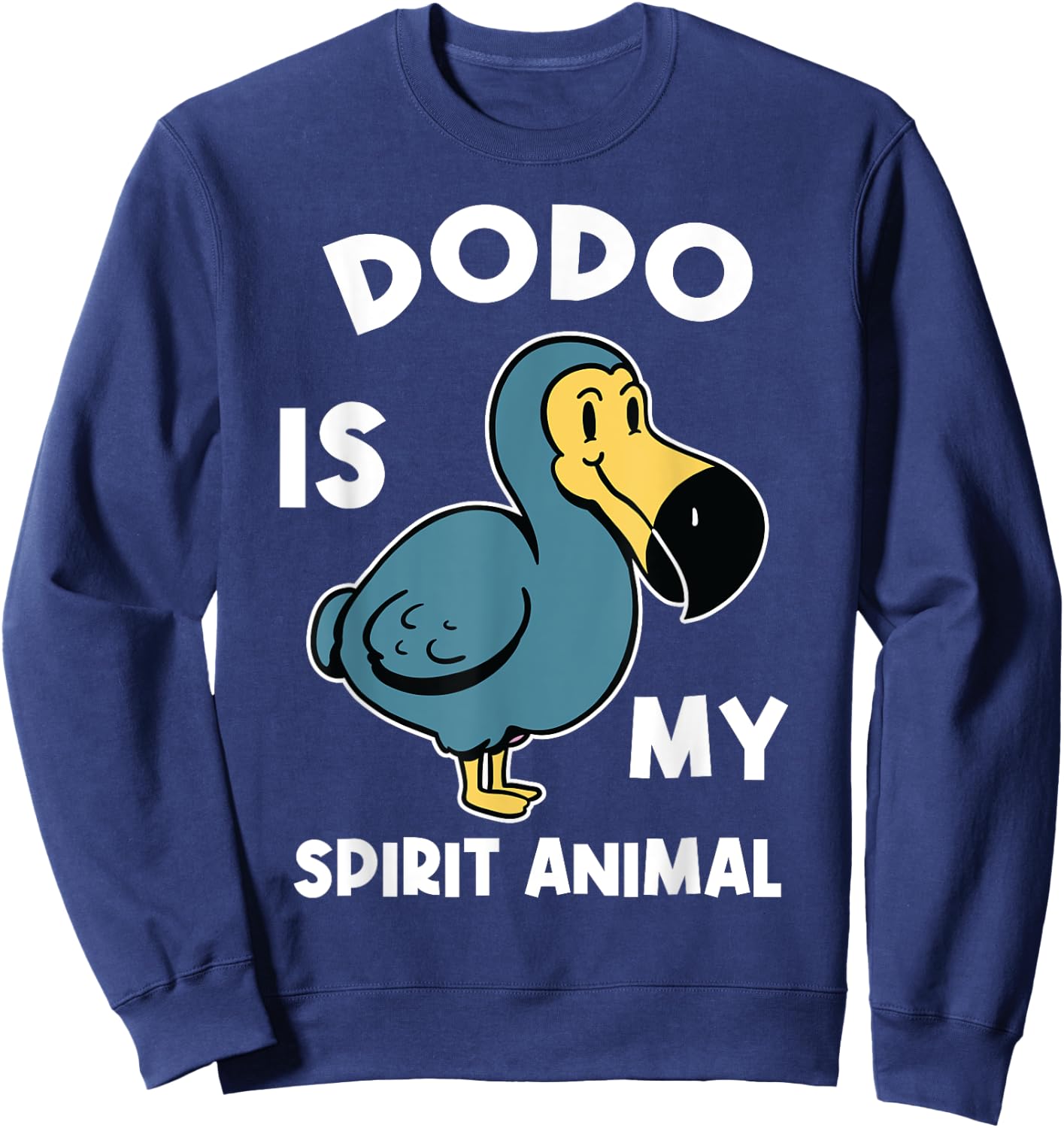 Dodo Bird Vintage Loves Dodos Flightless Bird Watching Sweatshirt - Sweatshirt | Navy