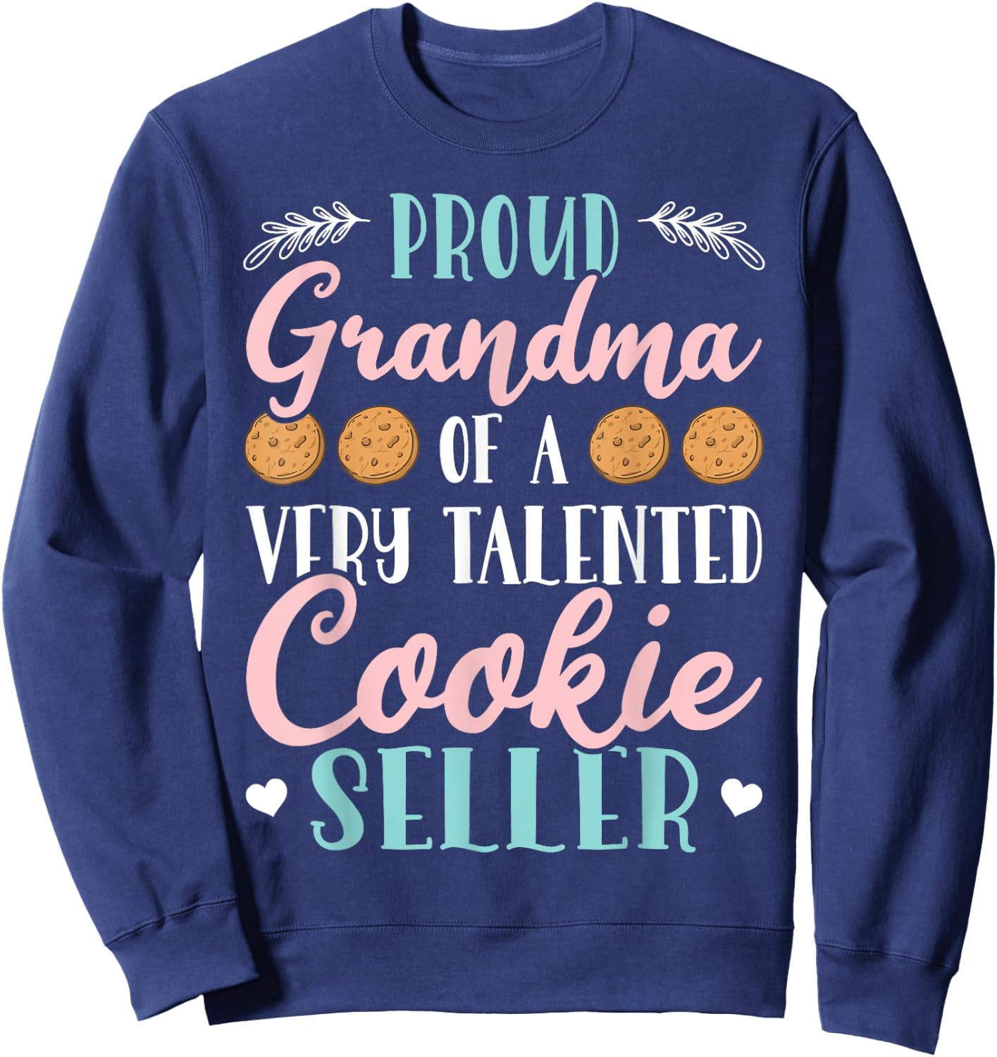 Scout And Cookie Seller - Scouting Cookie Sweatshirt - Sweatshirt | Navy