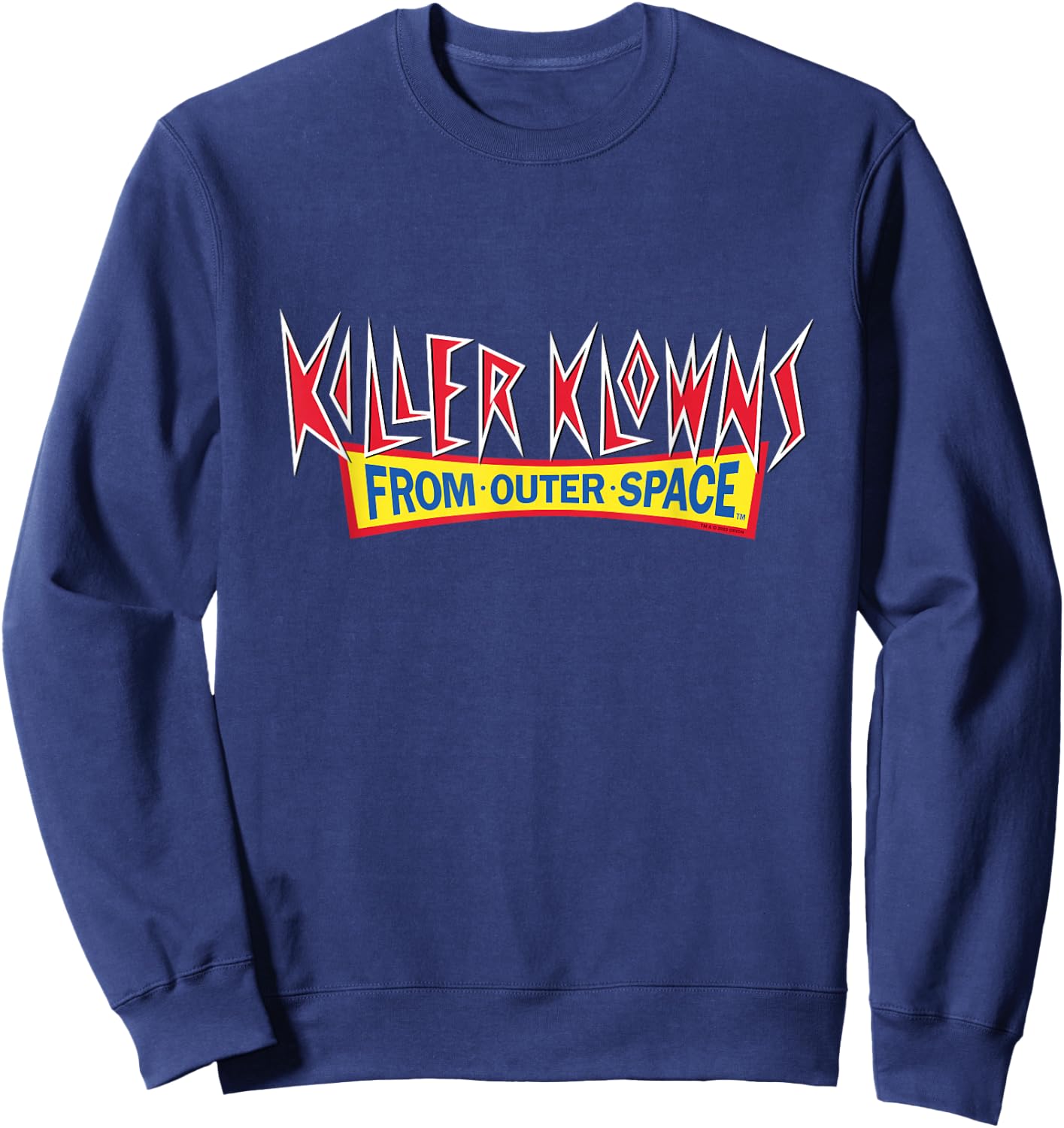 Killer Klowns from Outer Space Logo Sweatshirt - Sweatshirt | Navy