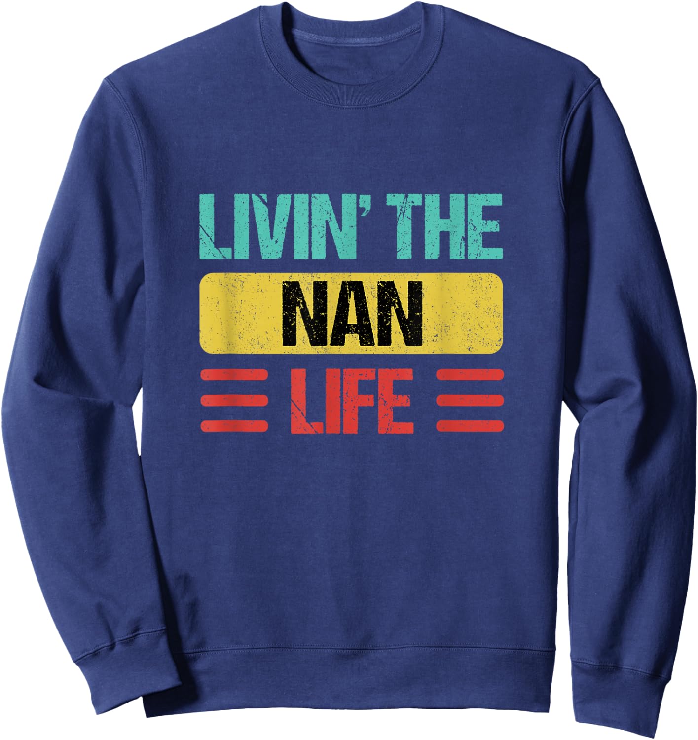 Nan Name Sweatshirt - Sweatshirt | Navy