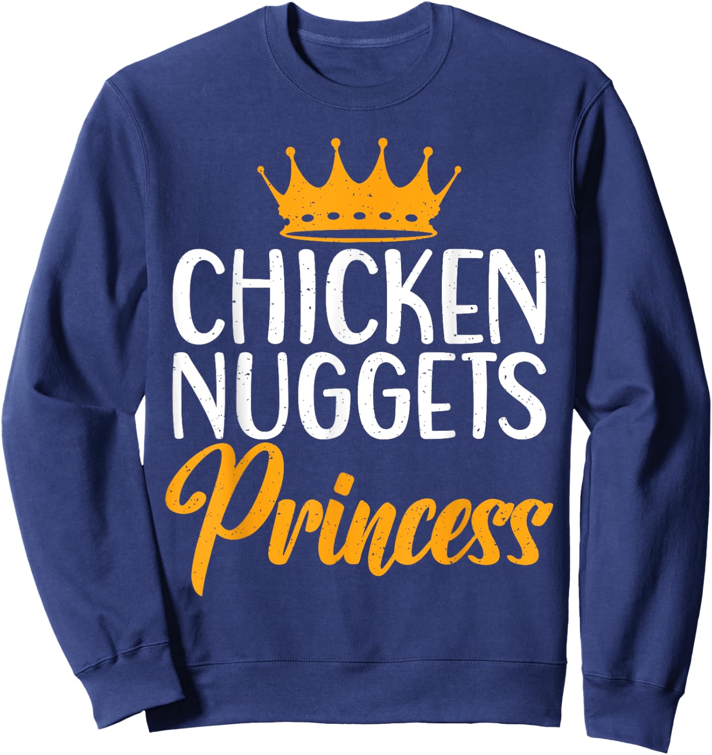Chicken Nuggets Princess Sweatshirt - Sweatshirt | Navy