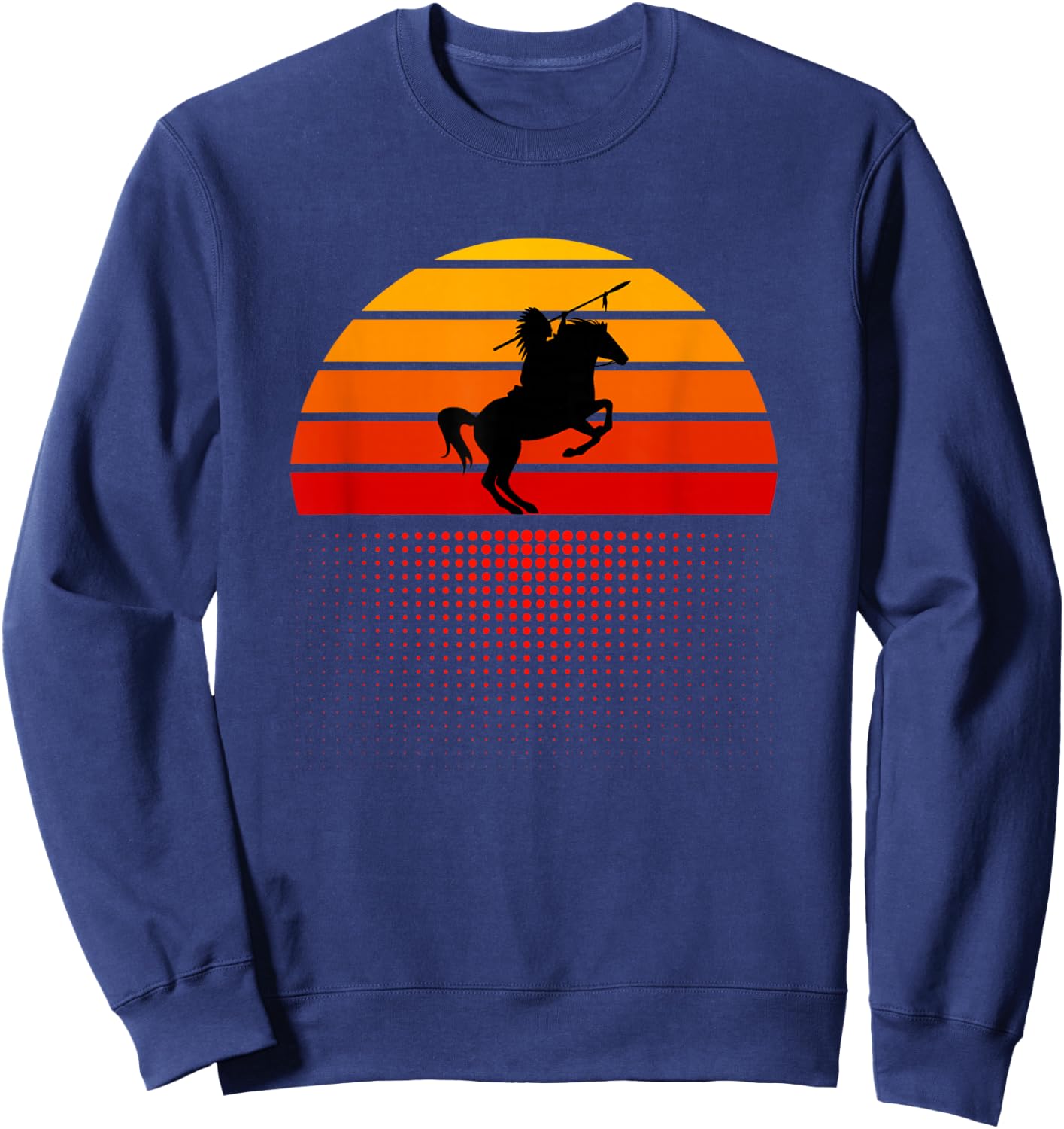 "Trail Never Ends" Sweatshirt - Sweatshirt | Navy