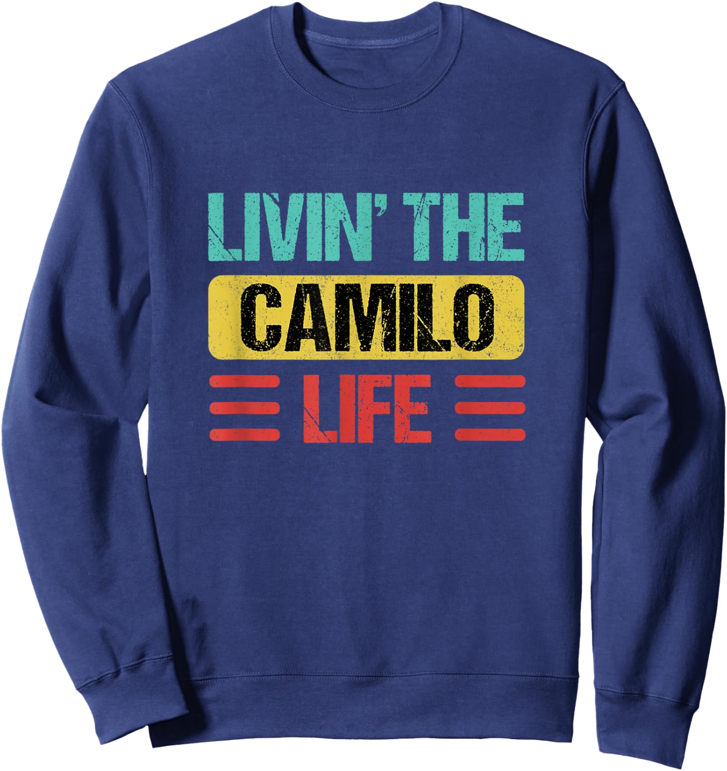 Camilo Name Sweatshirt - Sweatshirt | Navy