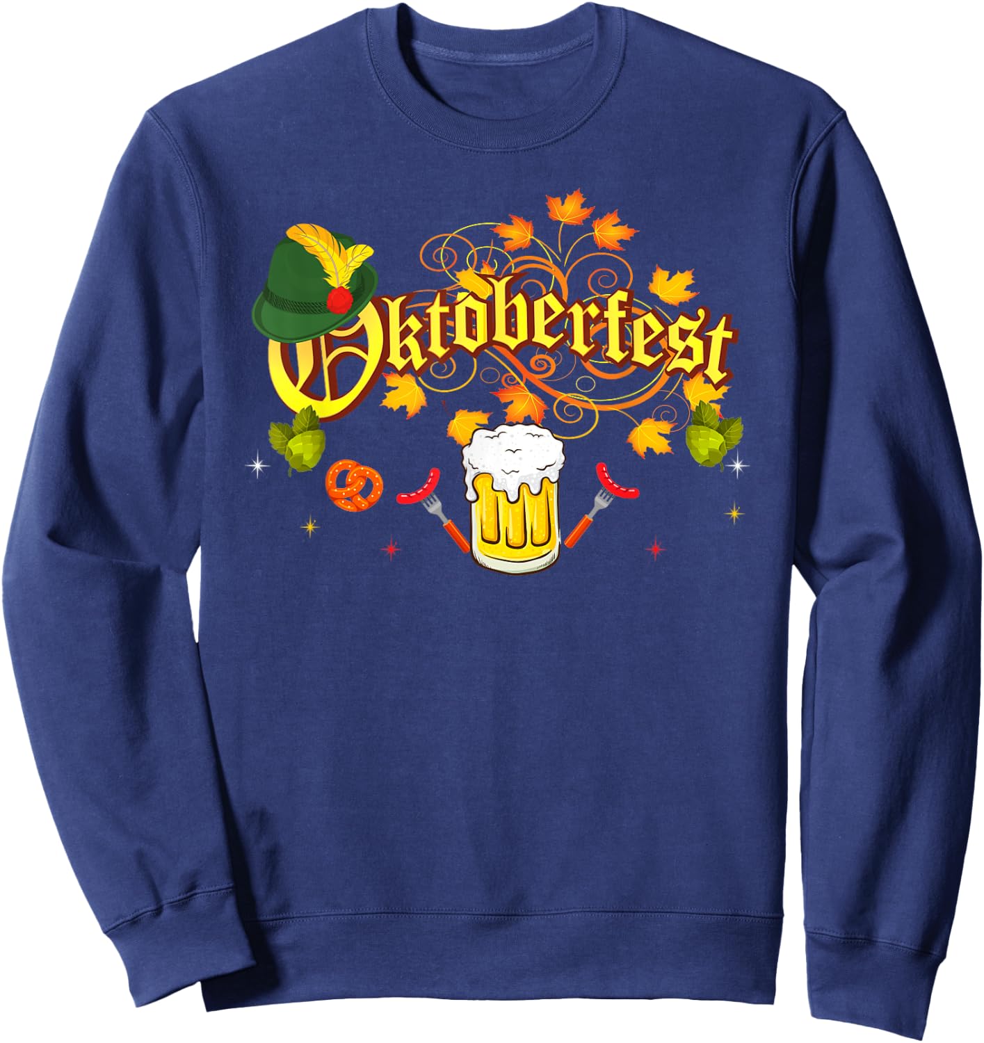 Oktoberfest German Beer Festival October Sweatshirt - Sweatshirt | Navy