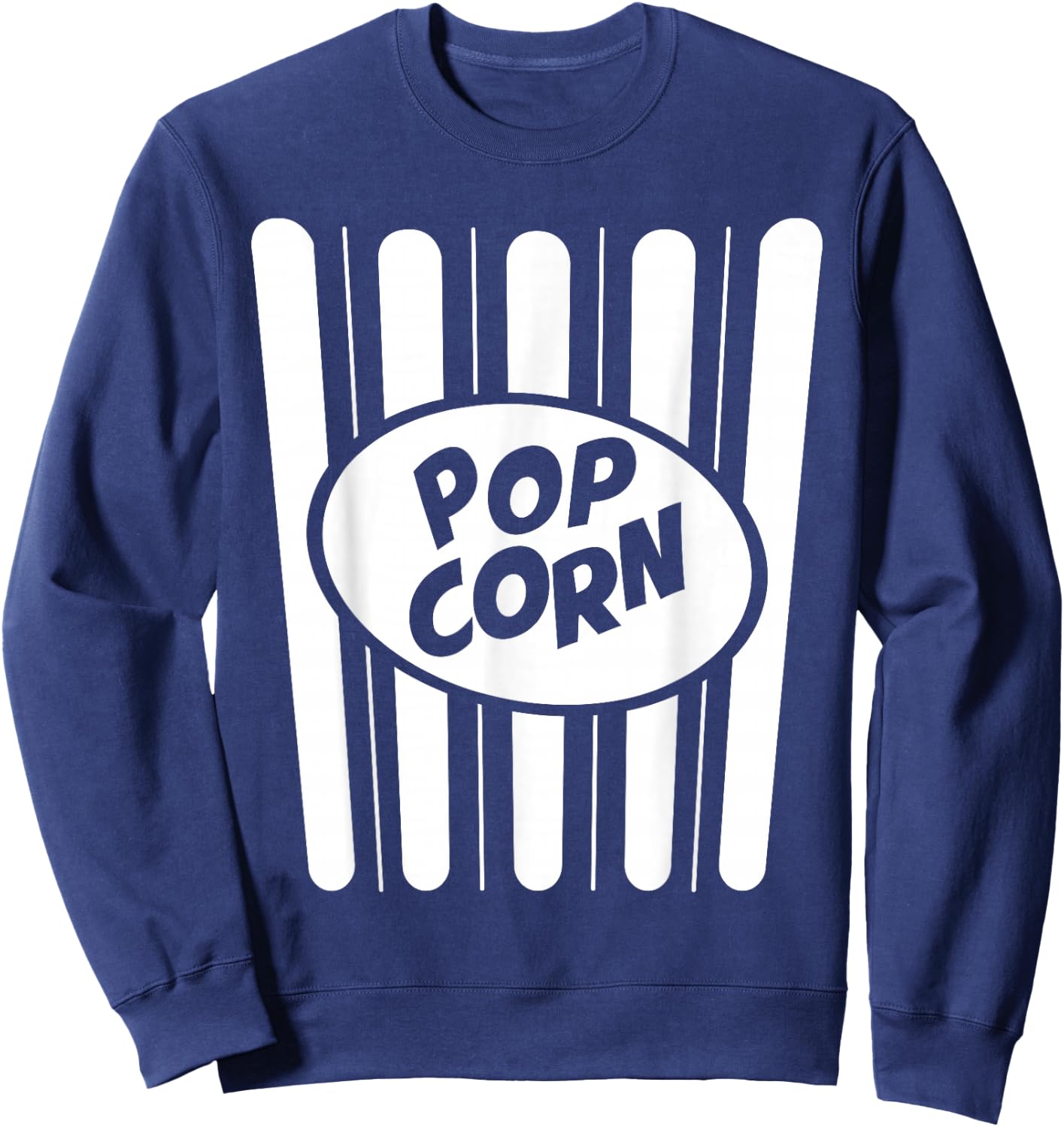 Halloween Costume Popcorn Sweatshirt - Sweatshirt | Navy